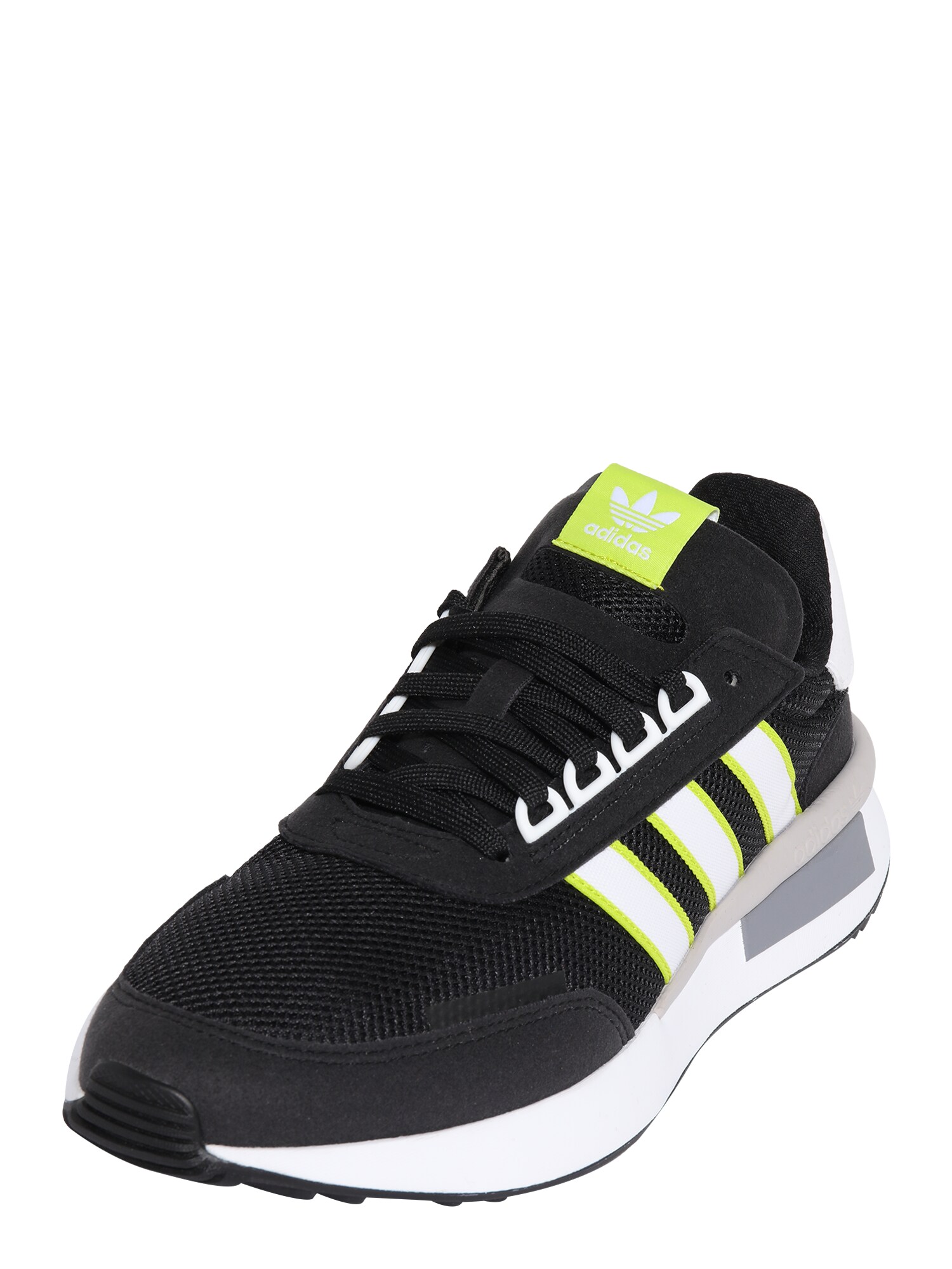ADIDAS ORIGINALS Sportbačiai be auliuko 'Retroset'  juoda / geltona / balkšva