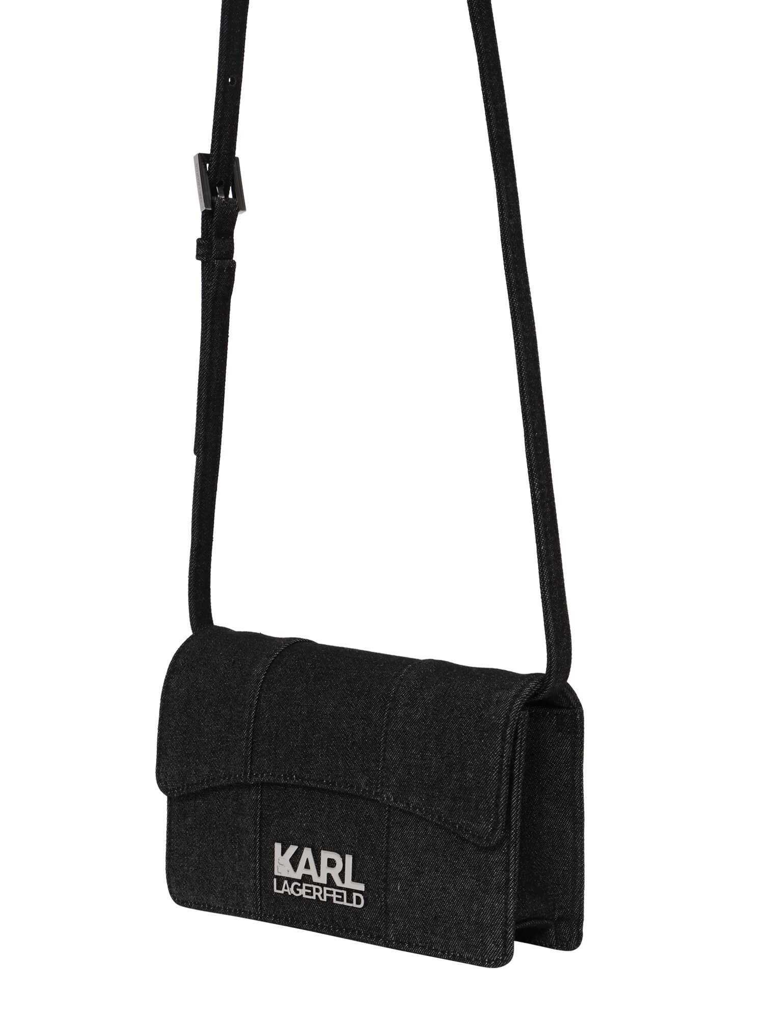 Karl Lagerfeld Válltáska  fekete melír termék 2. képe