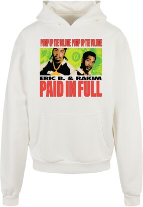 Merchcode Sweatshirt ‘Eric B & Rakim – Pump up the volume’ Geel / Rood / Zwart / Offwhite