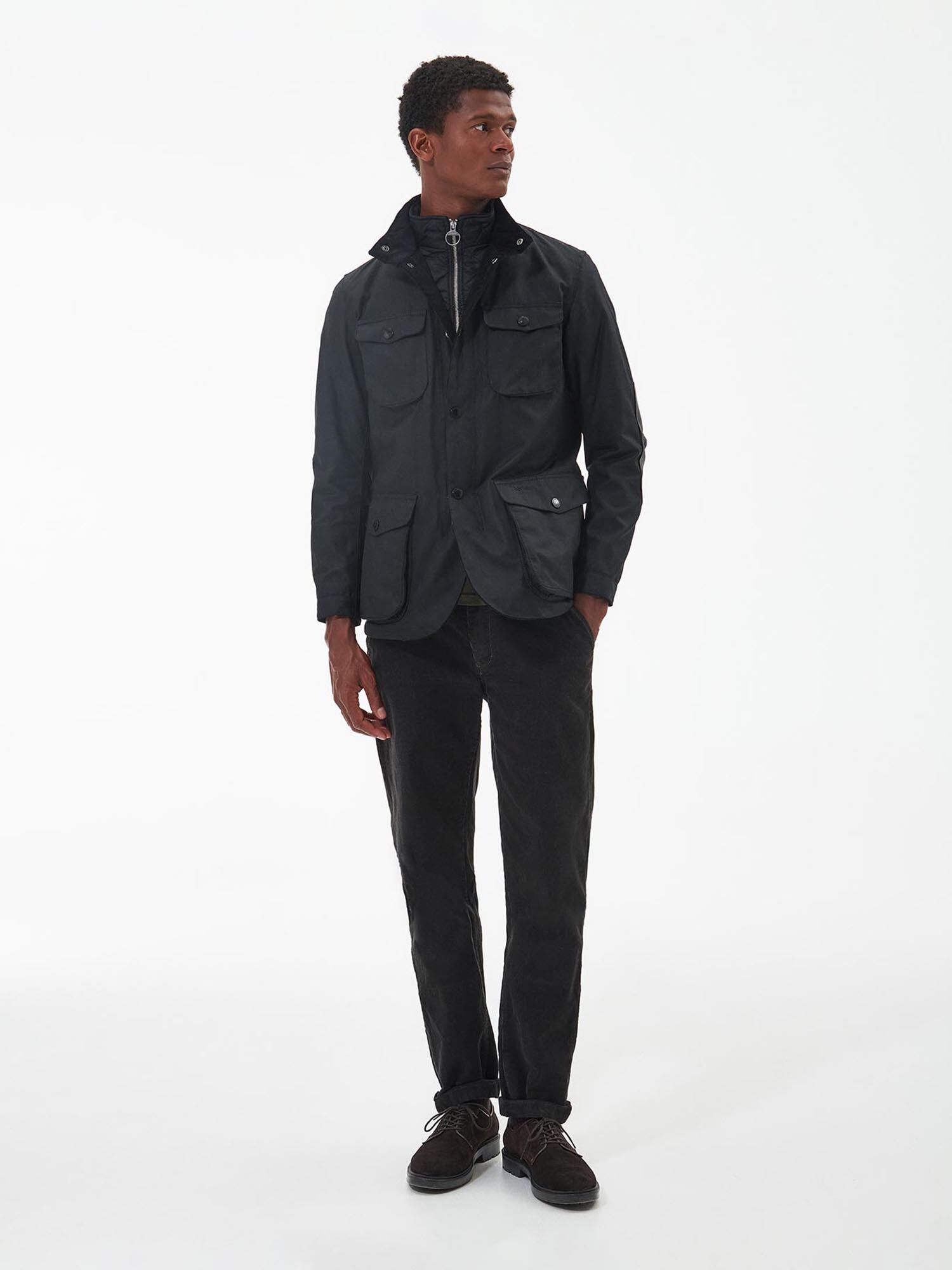 Barbour Chaqueta de entretiempo 'Ogston'  negro – imagen 4