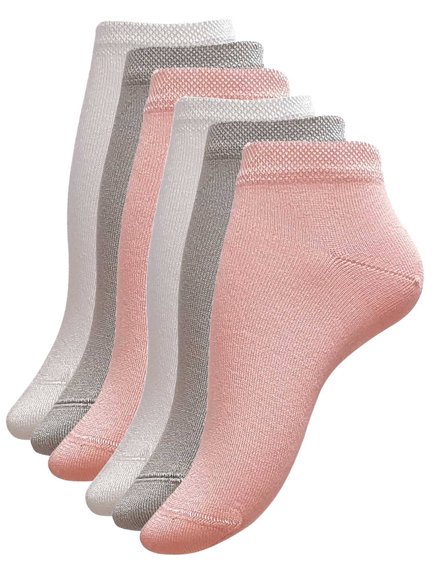 Vincent Creation Calzino 'Bambus'  grigio / greige / rosa