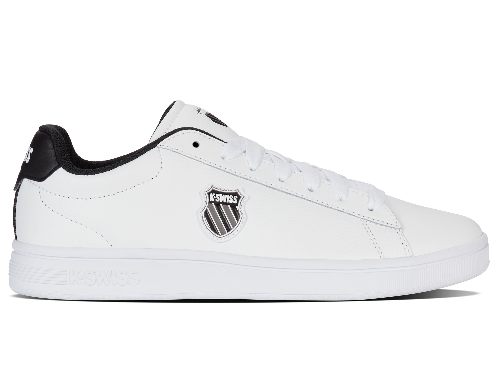 K-SWISS Nízke tenisky 'Court Shield II' sivá / čierna / biela (obrázok 4)