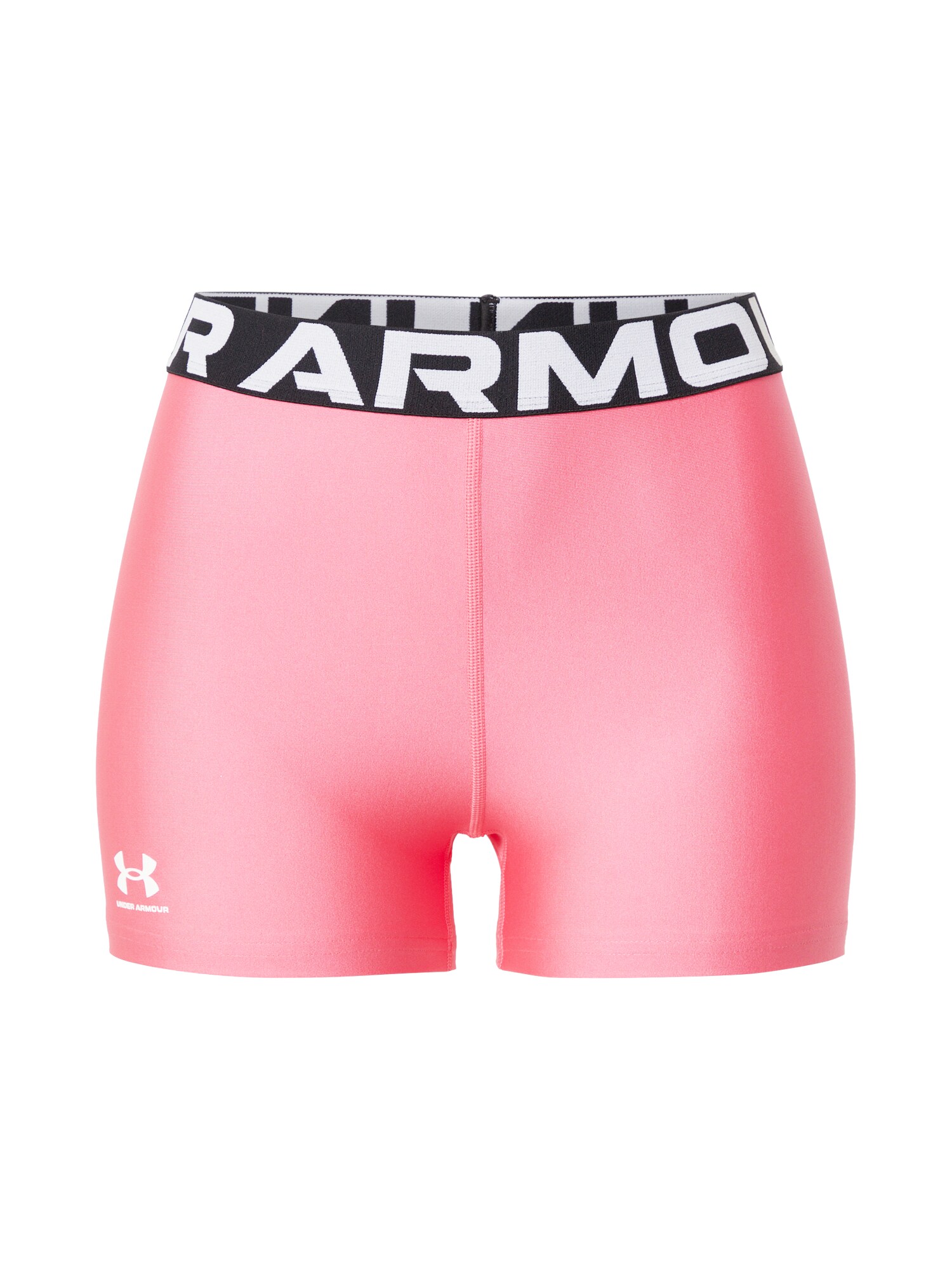 UNDER ARMOUR Športové nohavice 'Authentics' svetloružová / vínovo červená / čierna