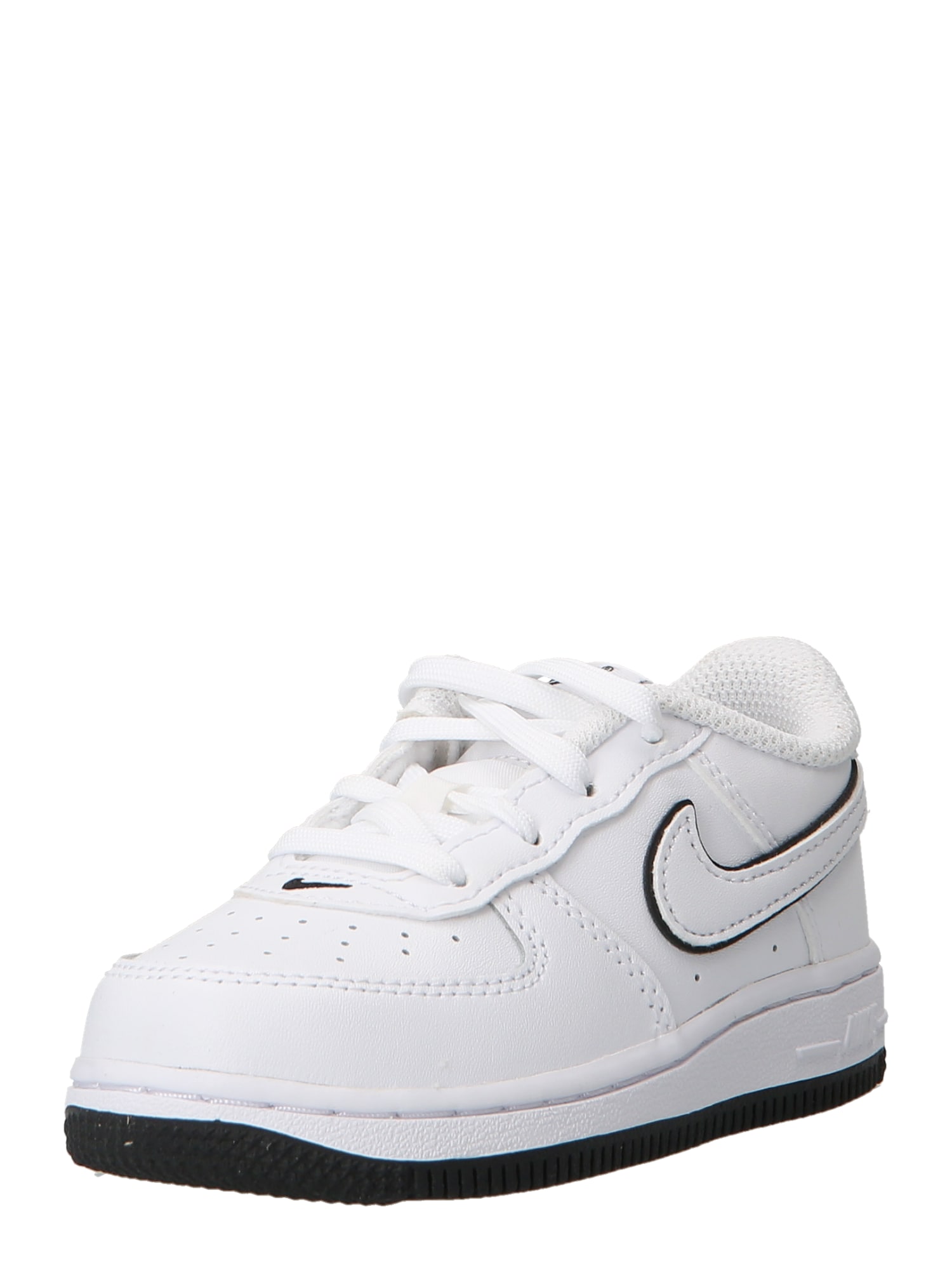Nike Sportswear Tenisky 'FORCE 1'  čierna / biela