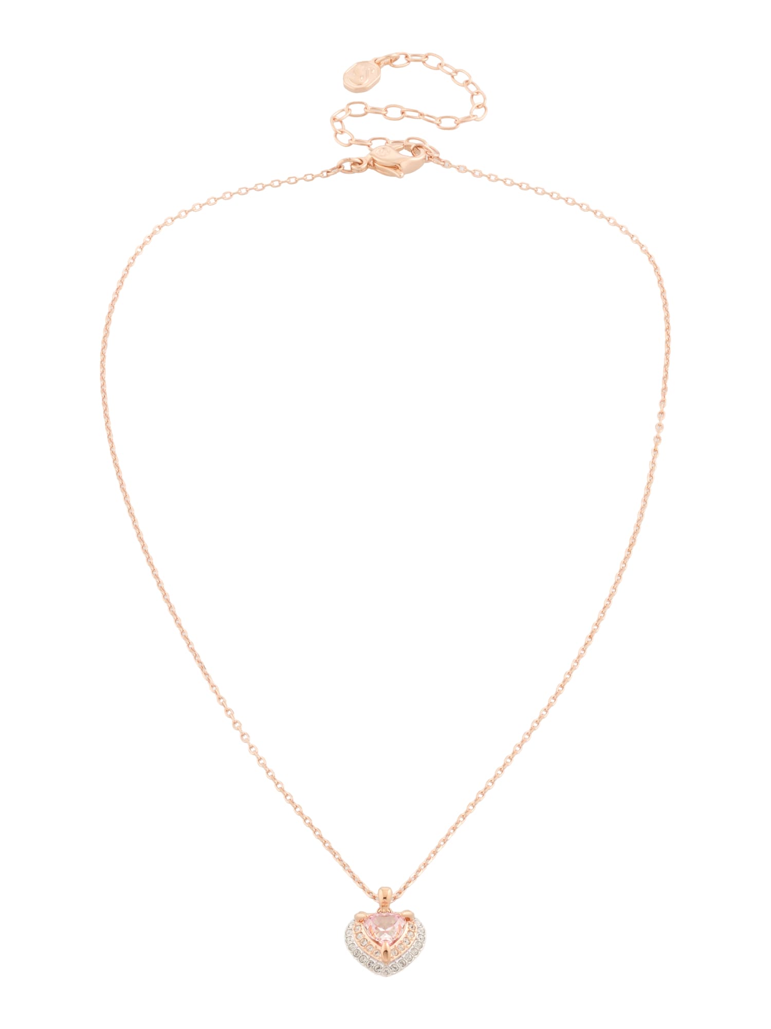 Swarovski Lanțuri  auriu - roz