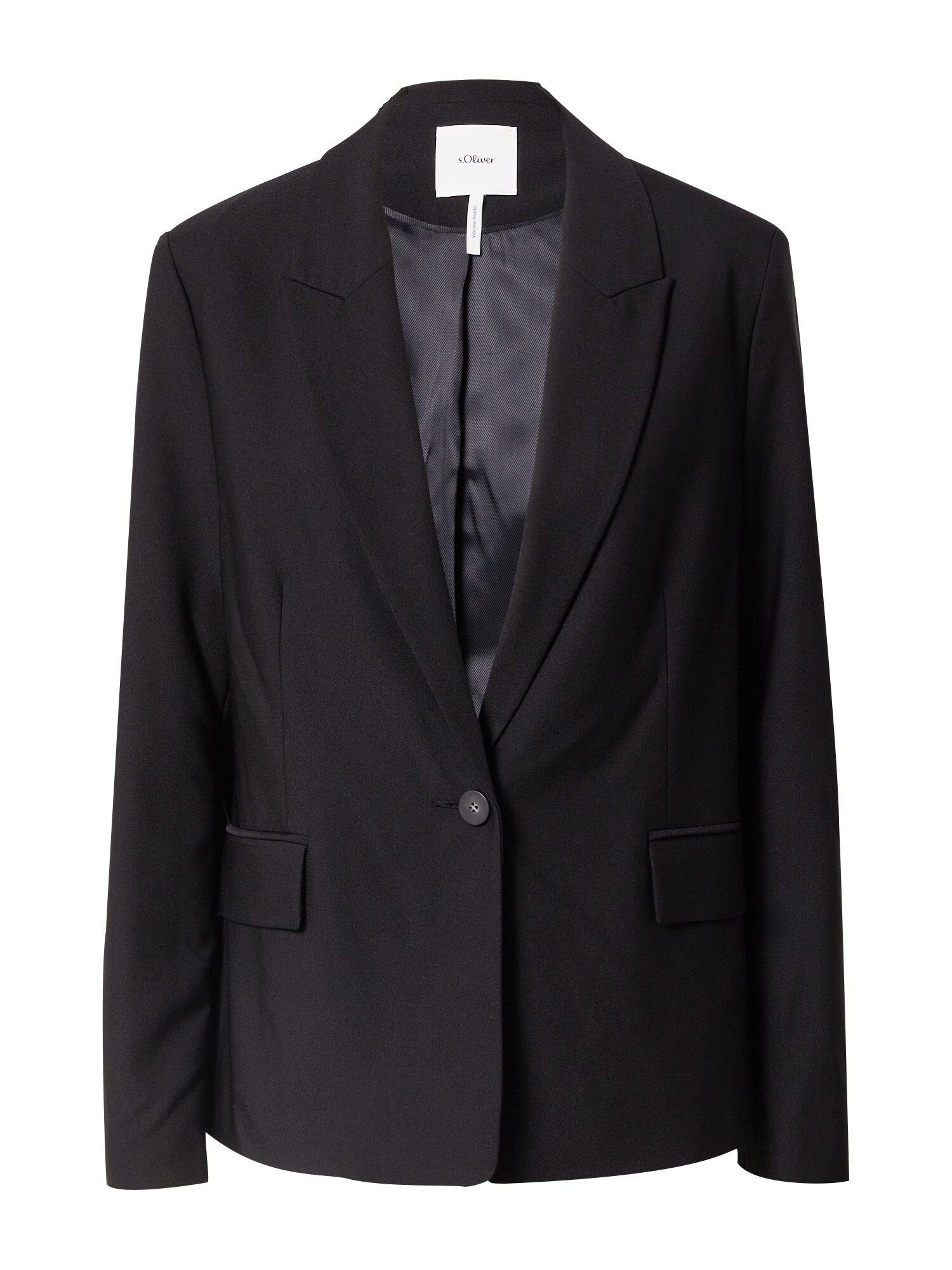 s.Oliver BLACK LABEL Blazer  preto