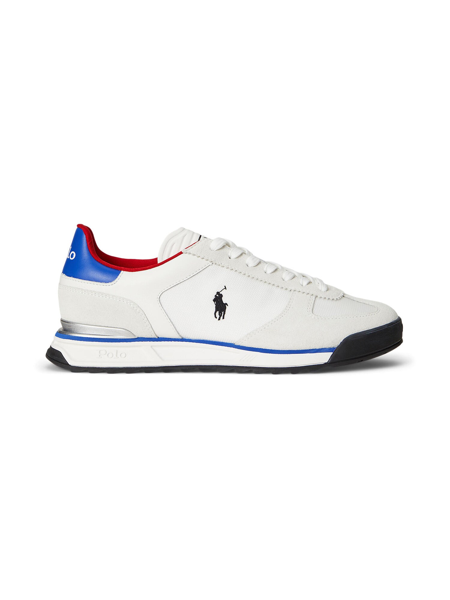 Polo Ralph Lauren Sneaker low VARICK  albastru / roşu închis / negru / alb