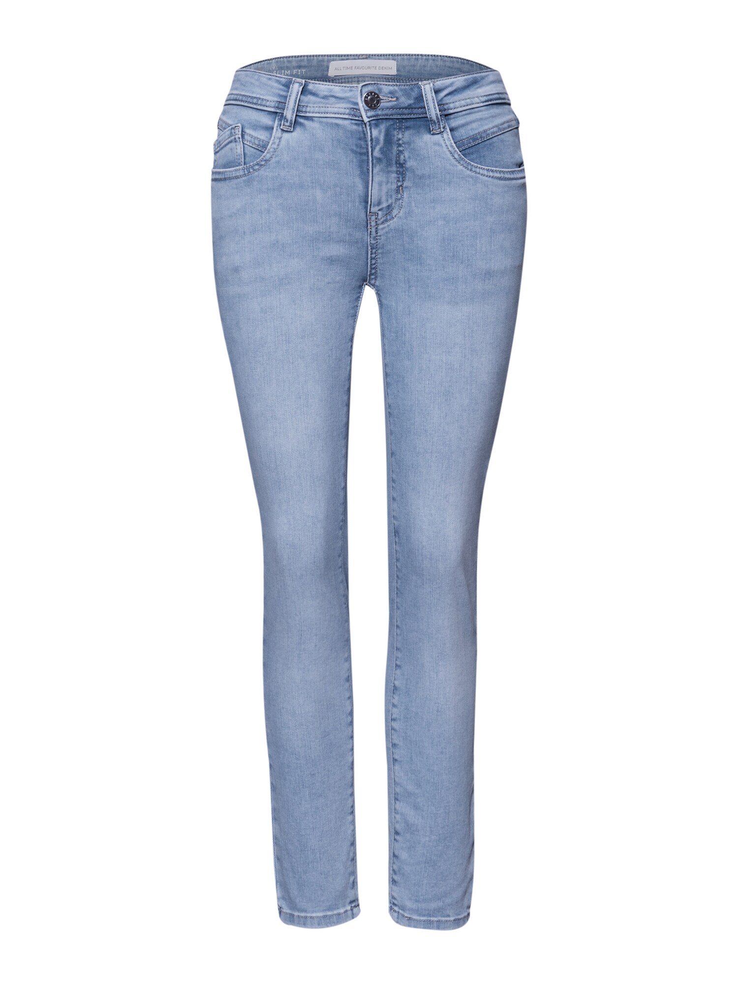 STREET ONE Jeans 'York'  albastru deschis