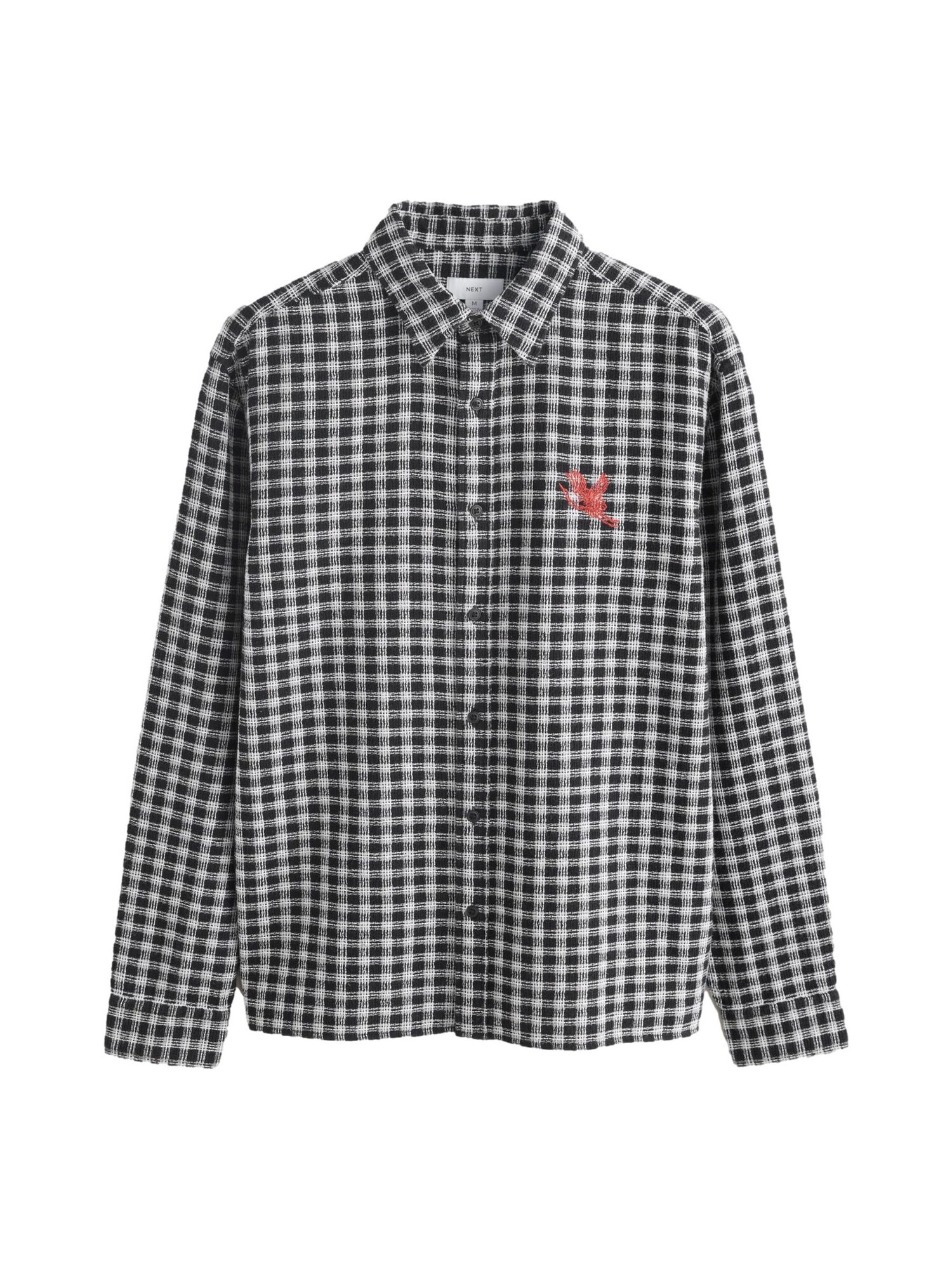 Next Cămașă  albastru noapte / alb