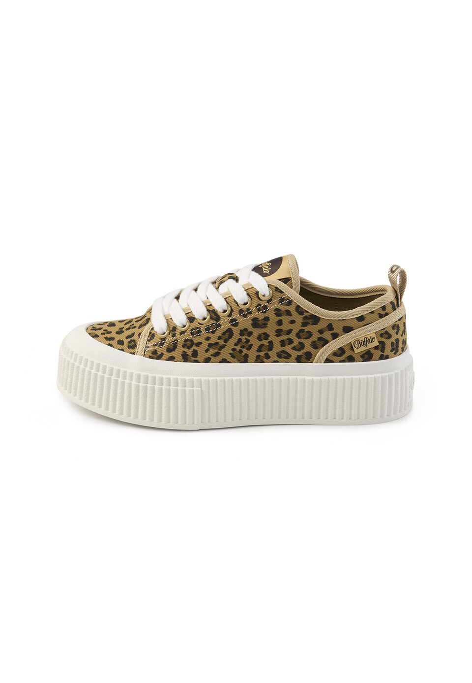 Låg sneaker 'Madison' brokad / oliv
