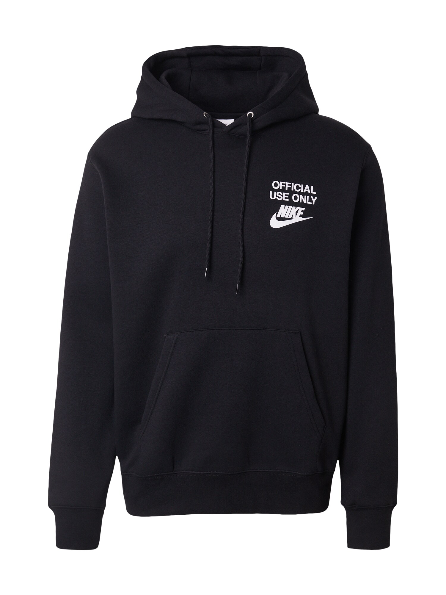 Nike Sportswear Mikina 'CLUB'  čierna / biela