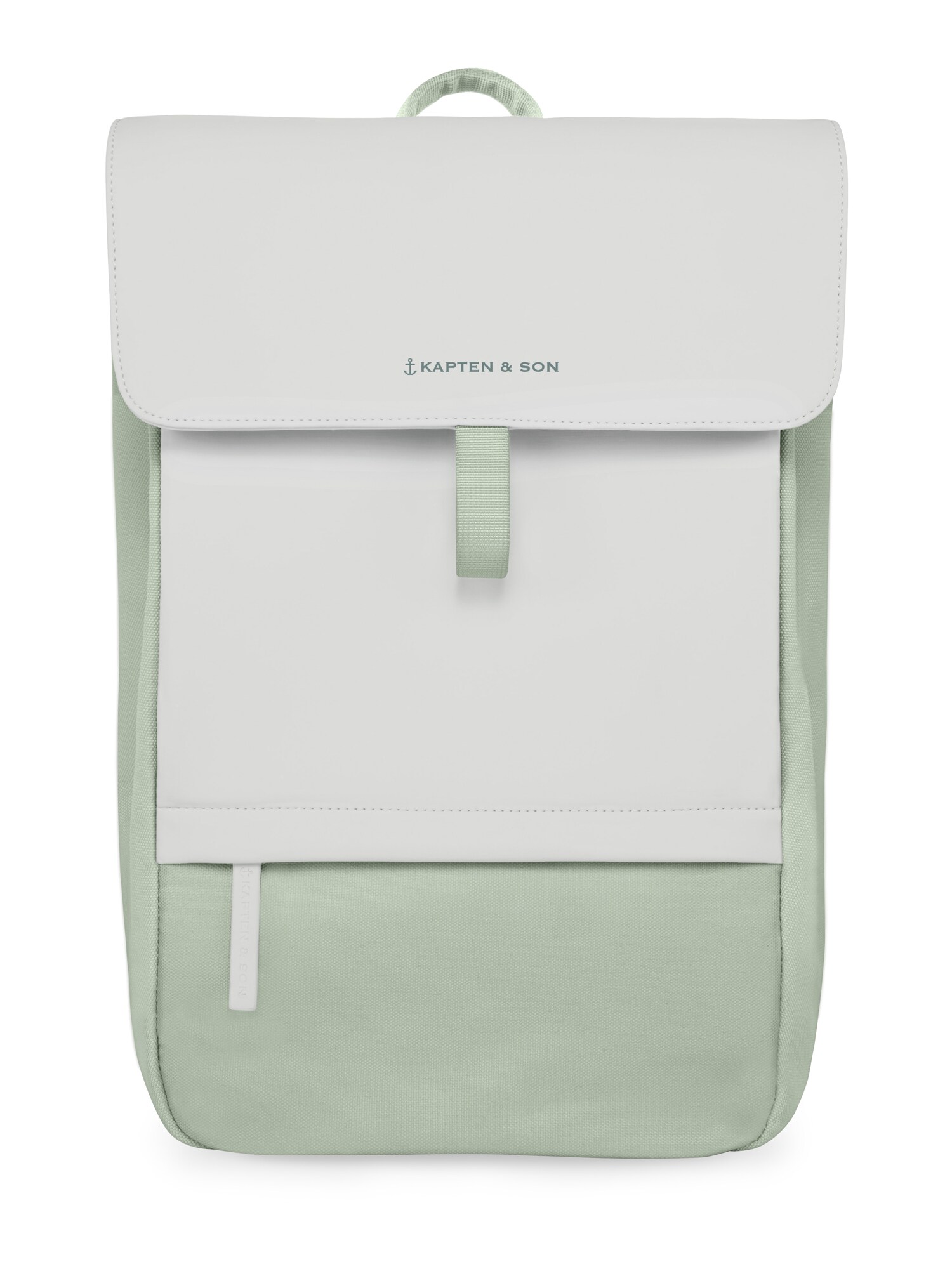Kapten & Son Rucsac Fyn  verde mentă / negru / alb
