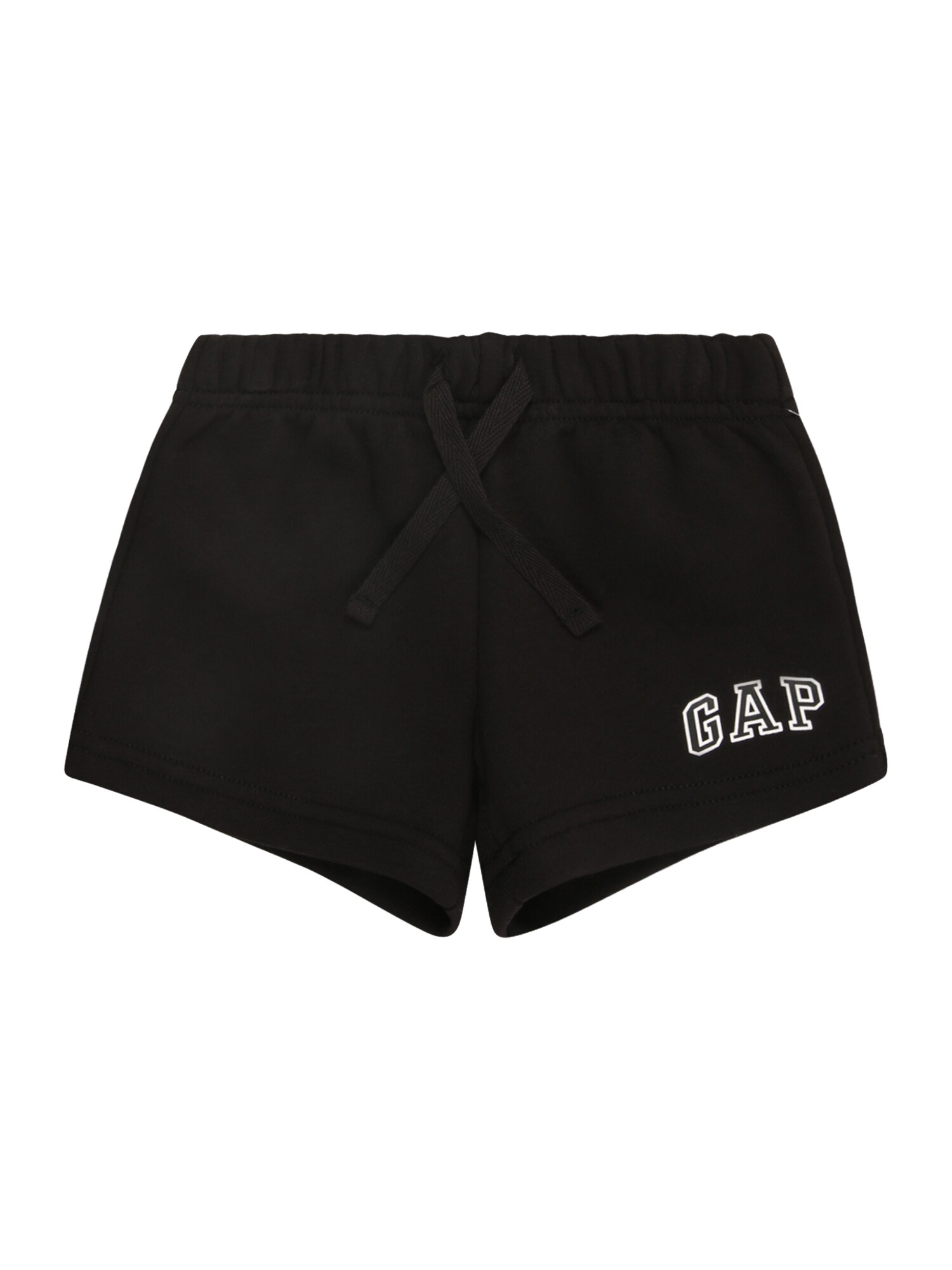 GAP Pantaloni  negru / alb