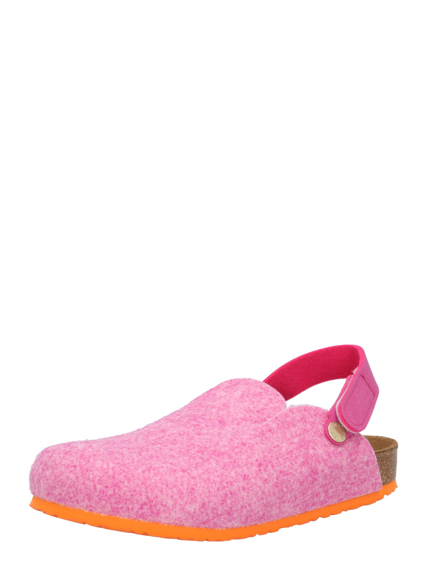 BIRKENSTOCK Naminės šlepetės 'Zimba'  oranžinė / margai rožinė