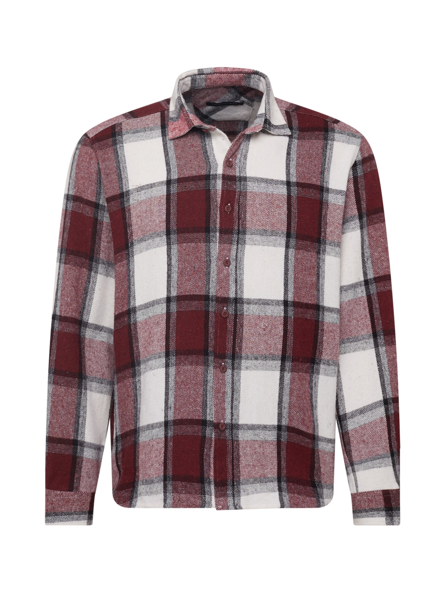 Trendyol Camisa  carmesim / preto / branco