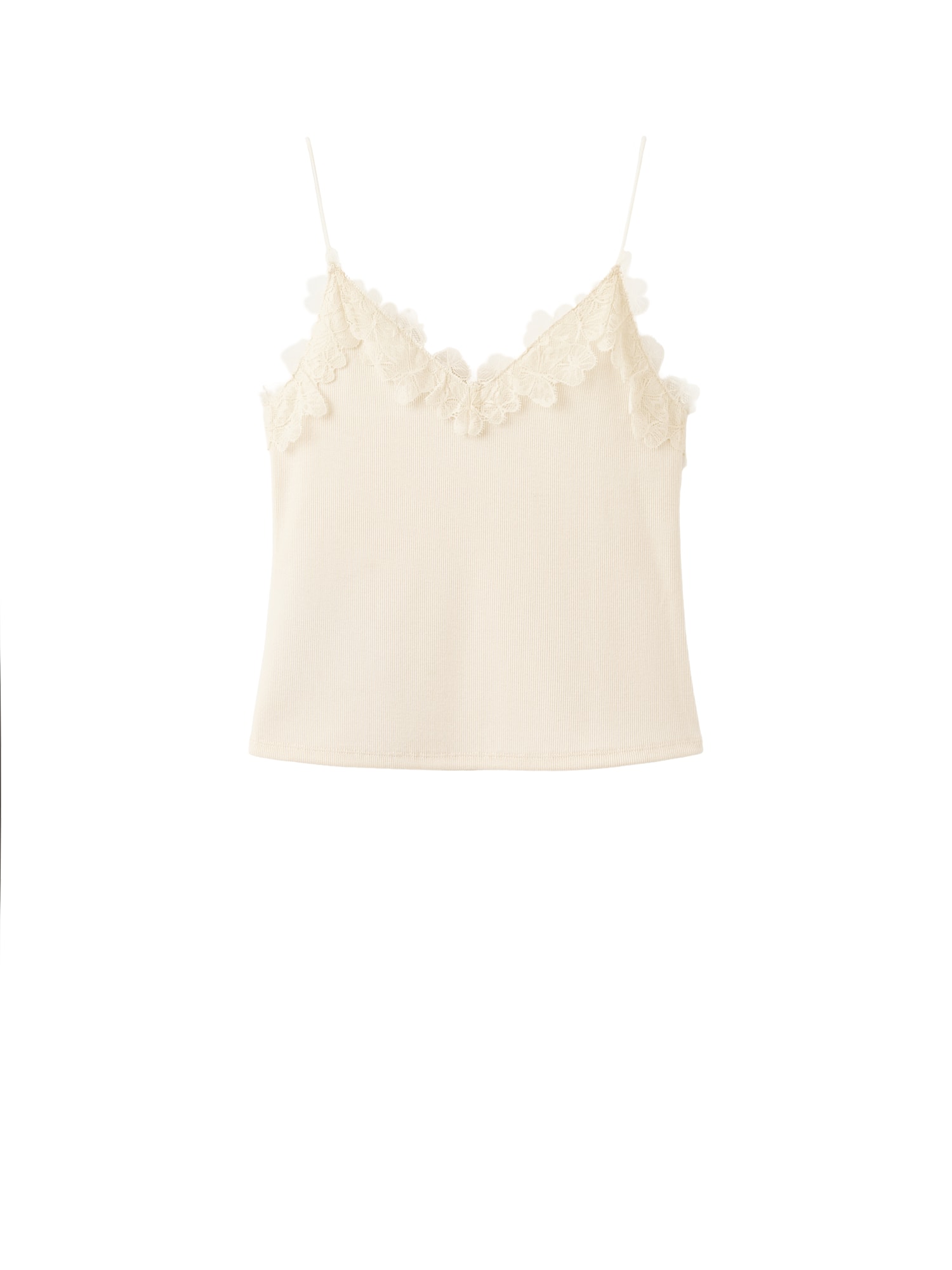 MANGO Top 'ROMA'  crema