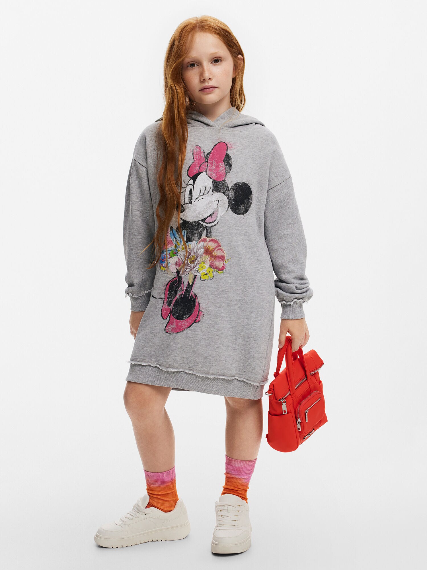 Desigual Ruha 'Minnie Mouse'  szürke / világos-rózsaszín / fekete / fehér termék 2. képe