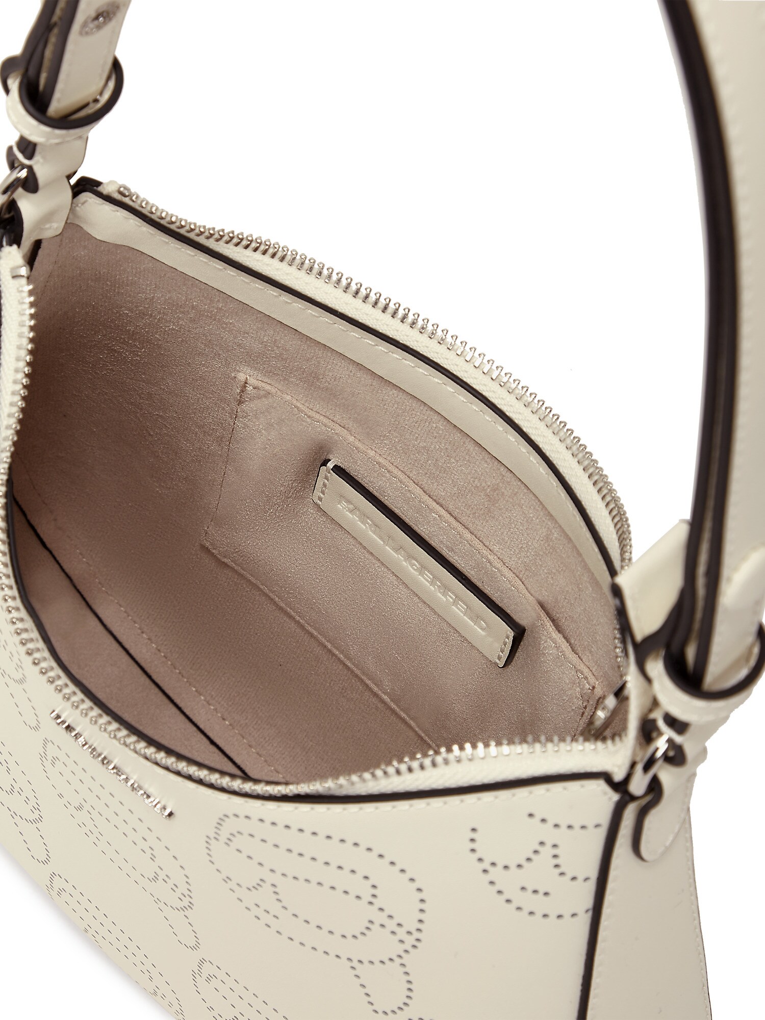Thumbnail - Karl Lagerfeld Schultertasche IKON SCHULTERTASCHE MIT LOCHMUSTER