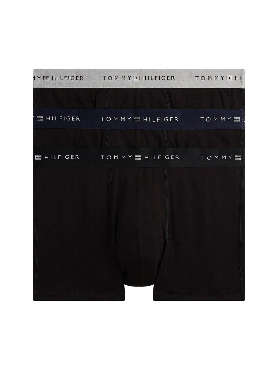 Boxershorts marinblå / grå / svart