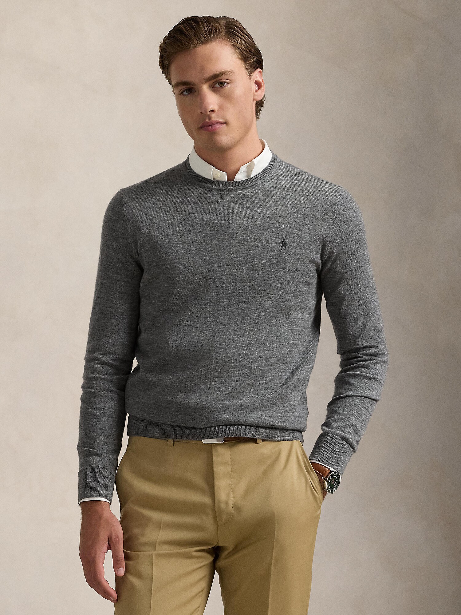 Polo Ralph Lauren Pulóver  szürke / fekete termék 2. képe