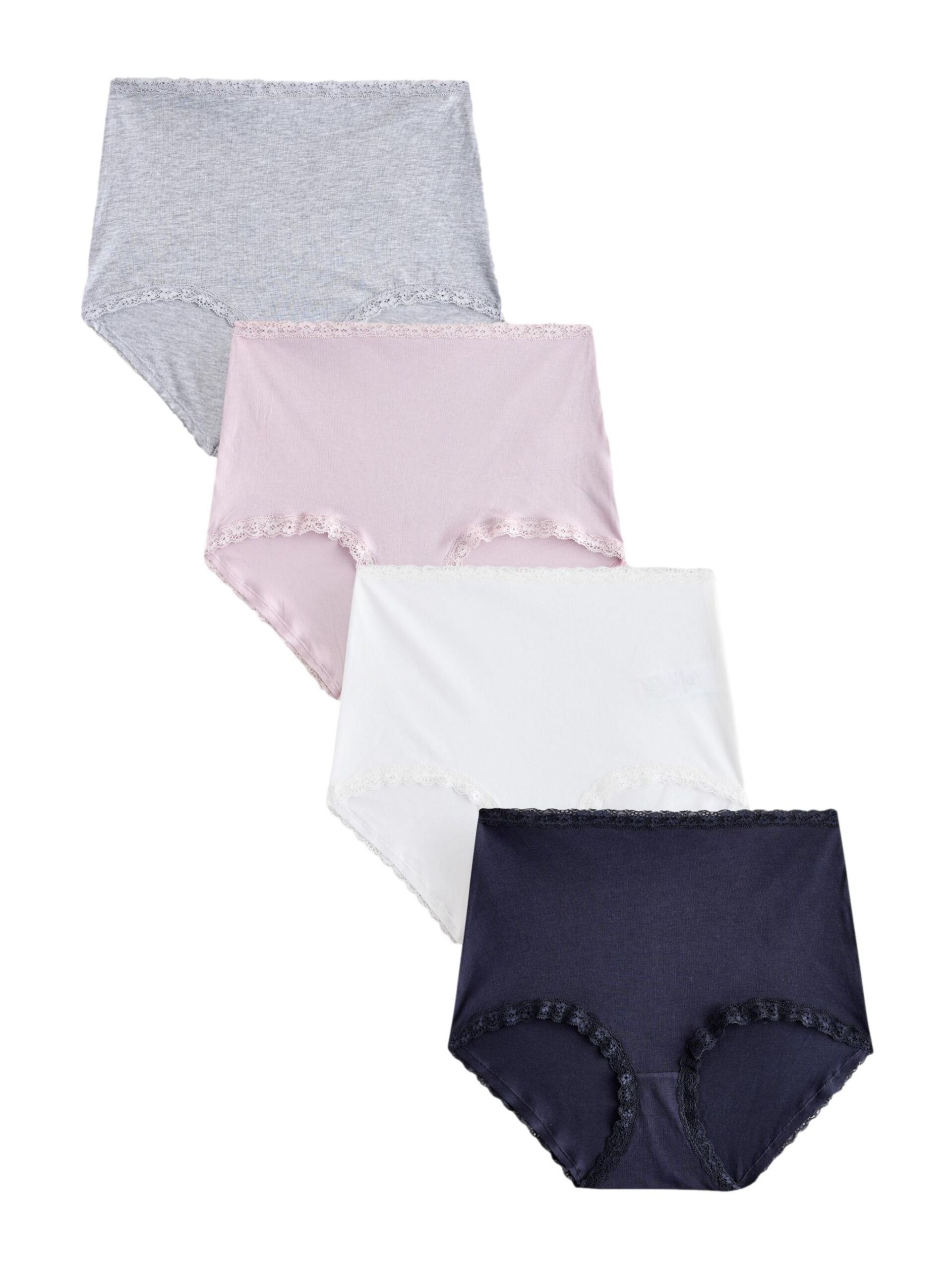 Next Hipster mörkblå / gråmelerad / rosa trosor dam