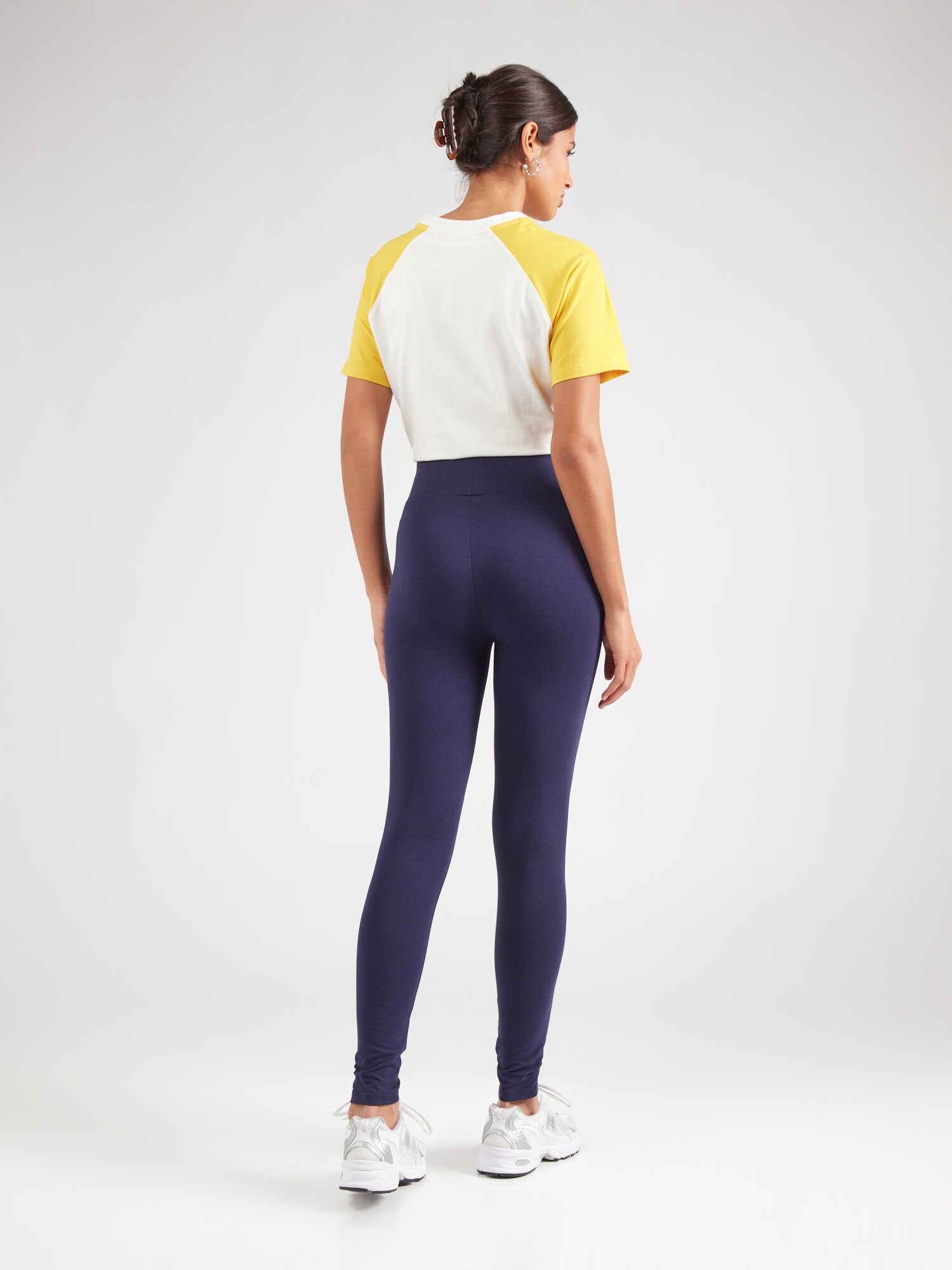 Sergio Tacchini Leggings 'FEDERIC'  sötétkék / sárga termék 2. képe