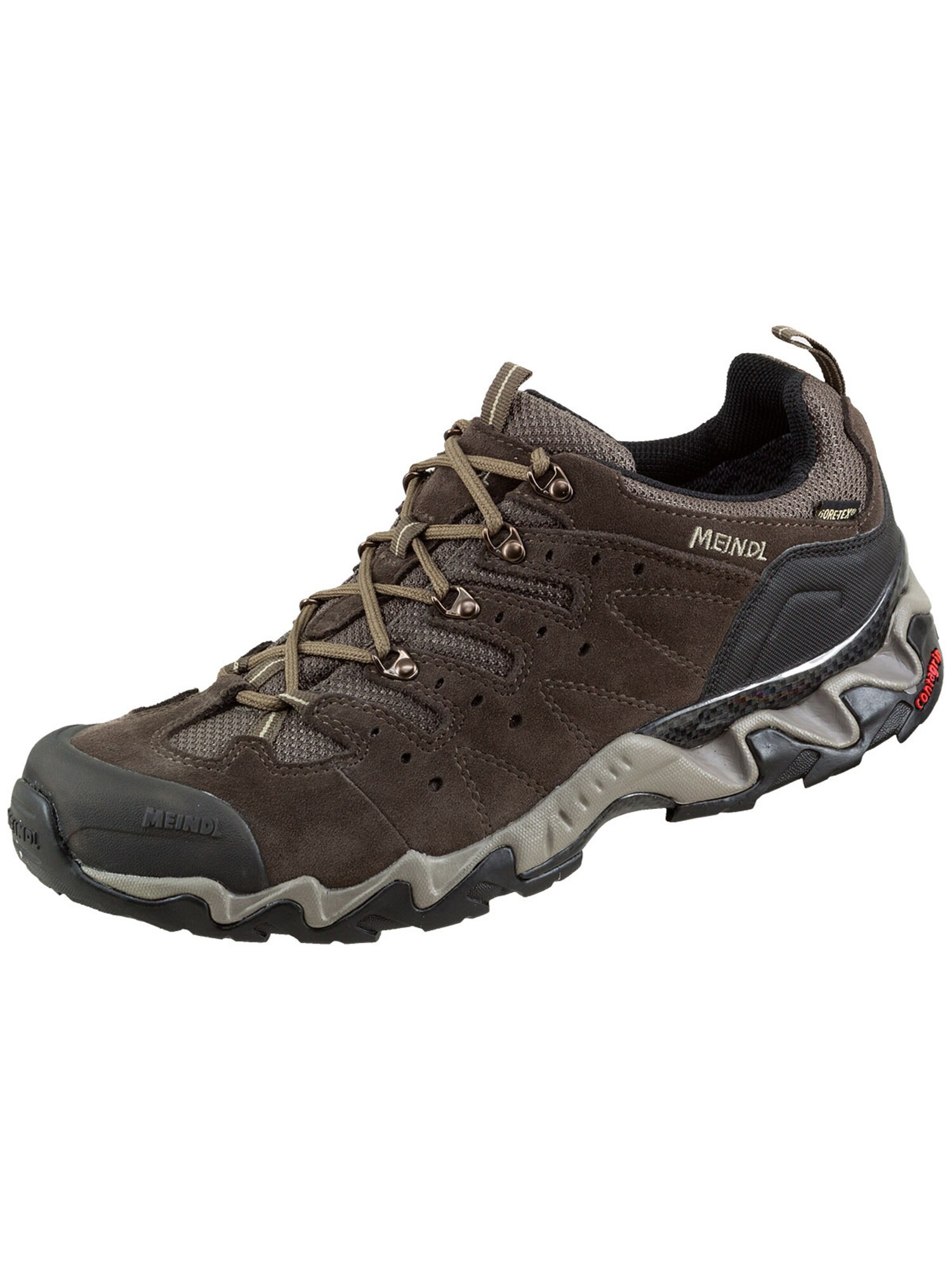 Meindl Halbschuh Wanderschuhe Portland Gtx In Mocca