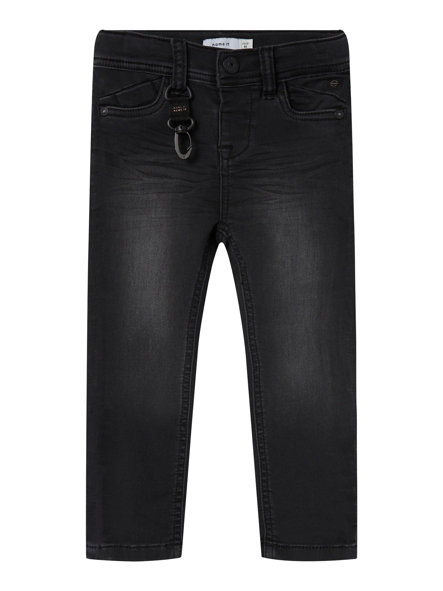 NAME IT Džínsy 'Theo'  čierny denim