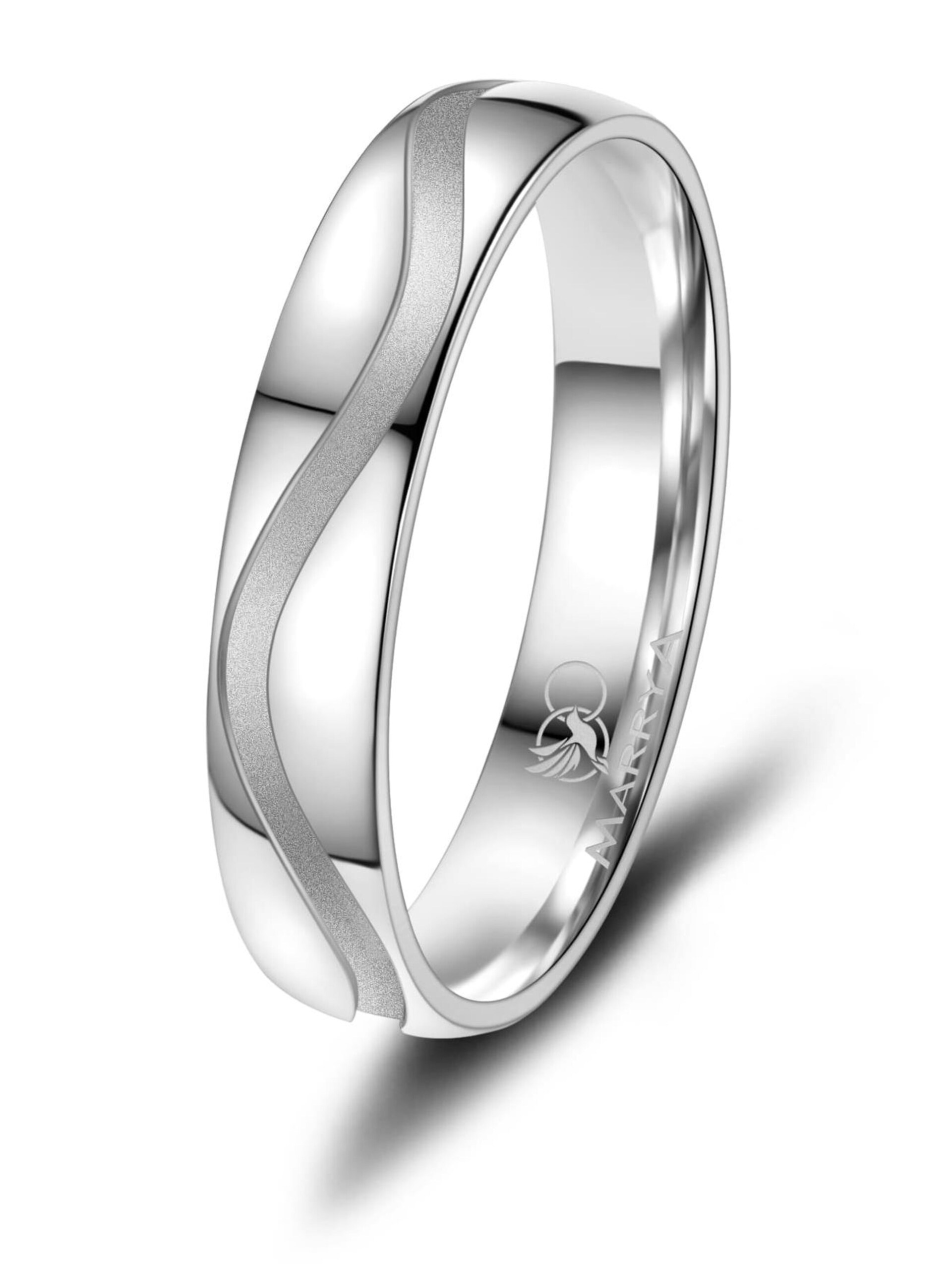 MARRYA Ring 'MARRYA SI-20 Ehering aus Silber' dam