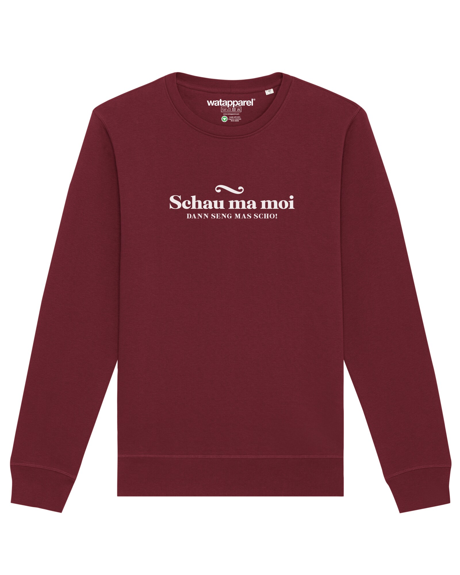 Thumbnail - Sweatshirt 'Schau ma moi dann seng mas scho'