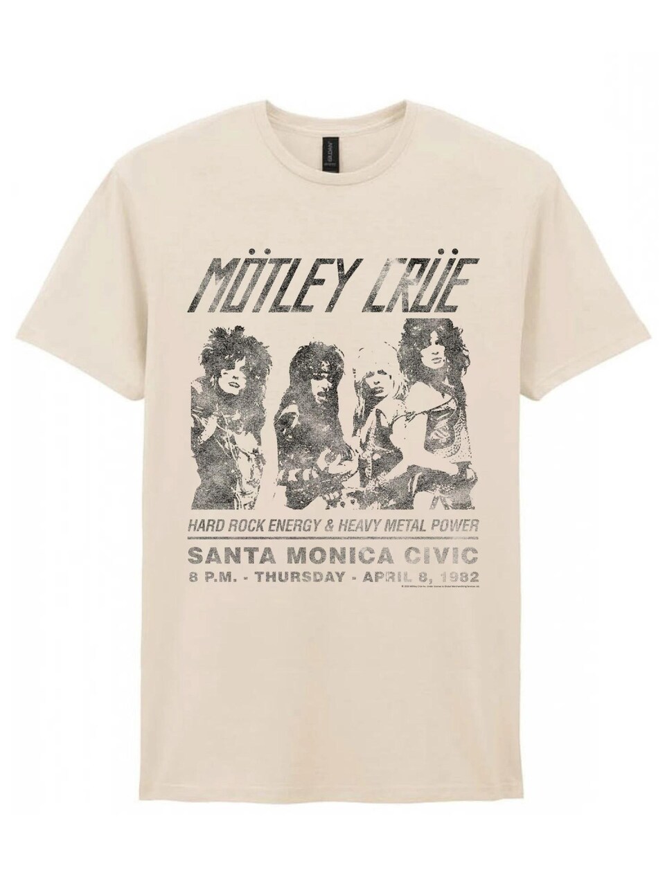 T-shirt 'Mötley Crue Santa Monica Civic T-Shirt'