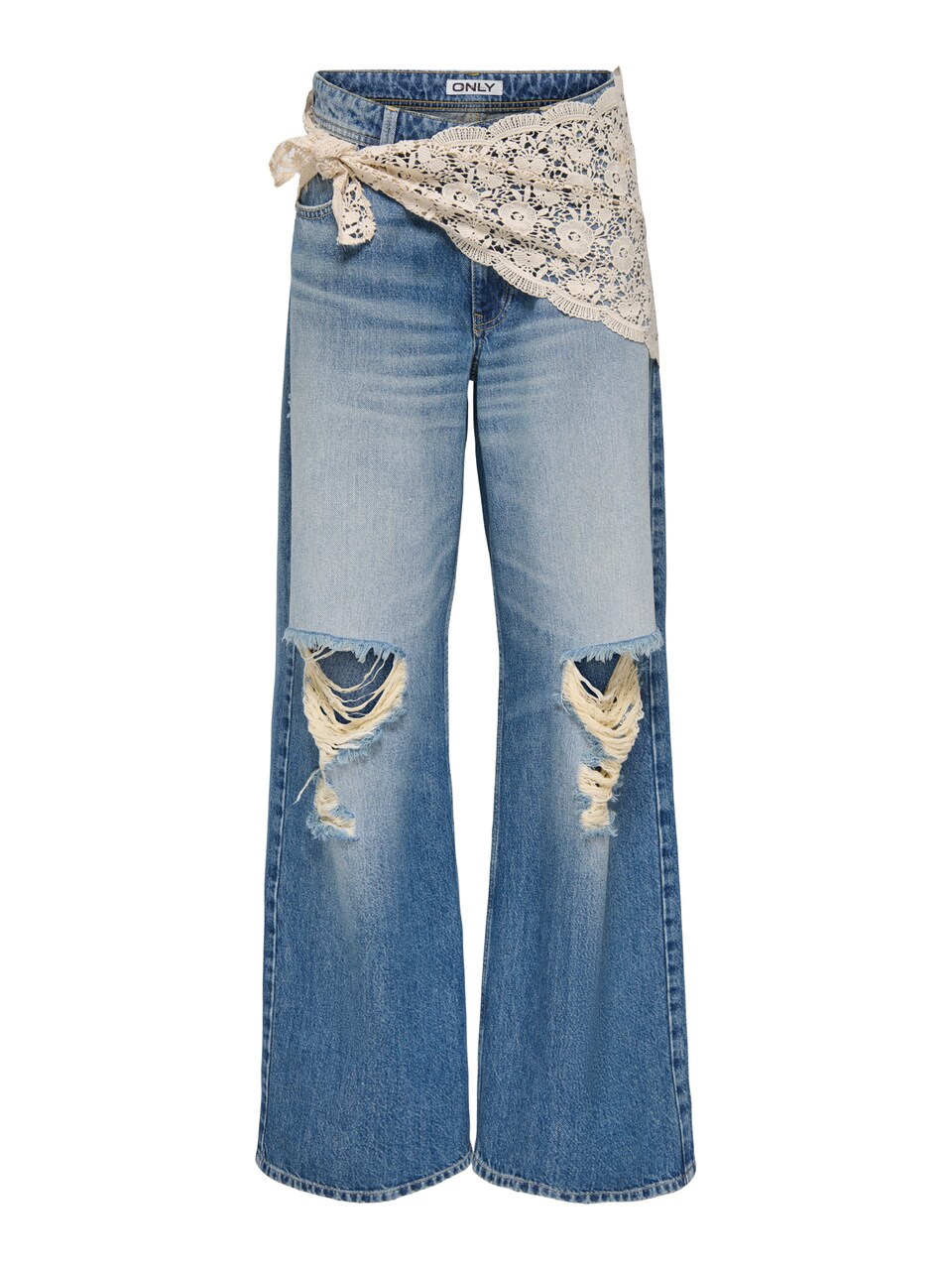 Jeans 'ONLCarrie' ecru
