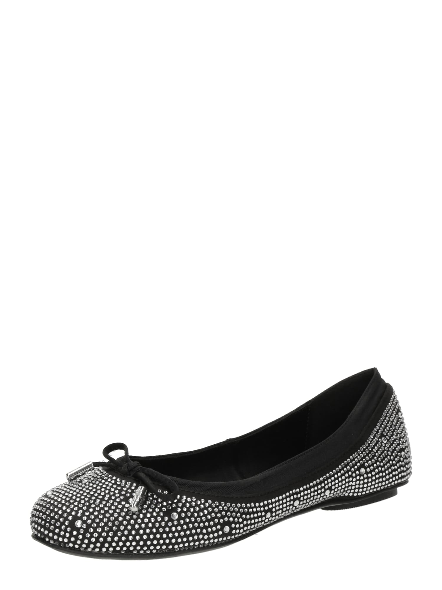 BUFFALO Balerini  negru / argintiu