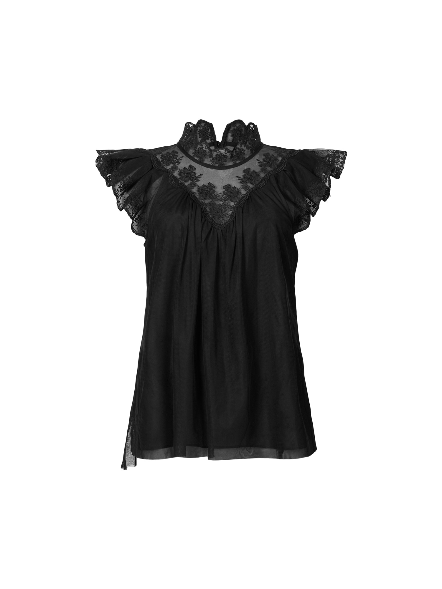 AllSaints Блуза 'AZURA'  черно