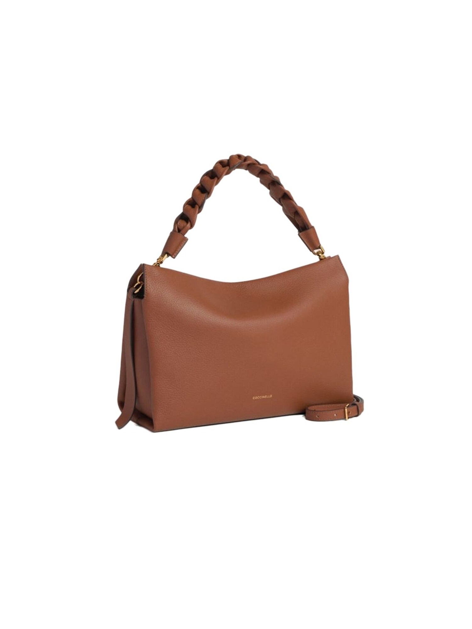Coccinelle Bolso de mano 'Boheme Grana Double Shoulder Bag' cognac – imagen 2
