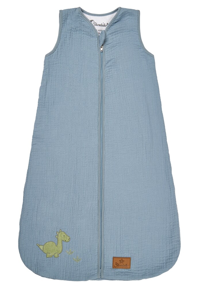 STERNTALER Schlafsack 'DINO Rexi' Jungen Größe 110 blau / braun / grün