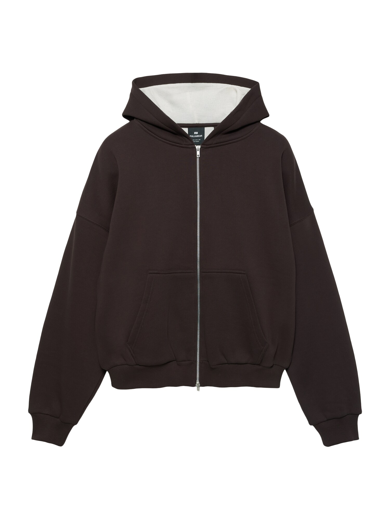 Pull&Bear Hanorac  maro / portocaliu / roșu / alb