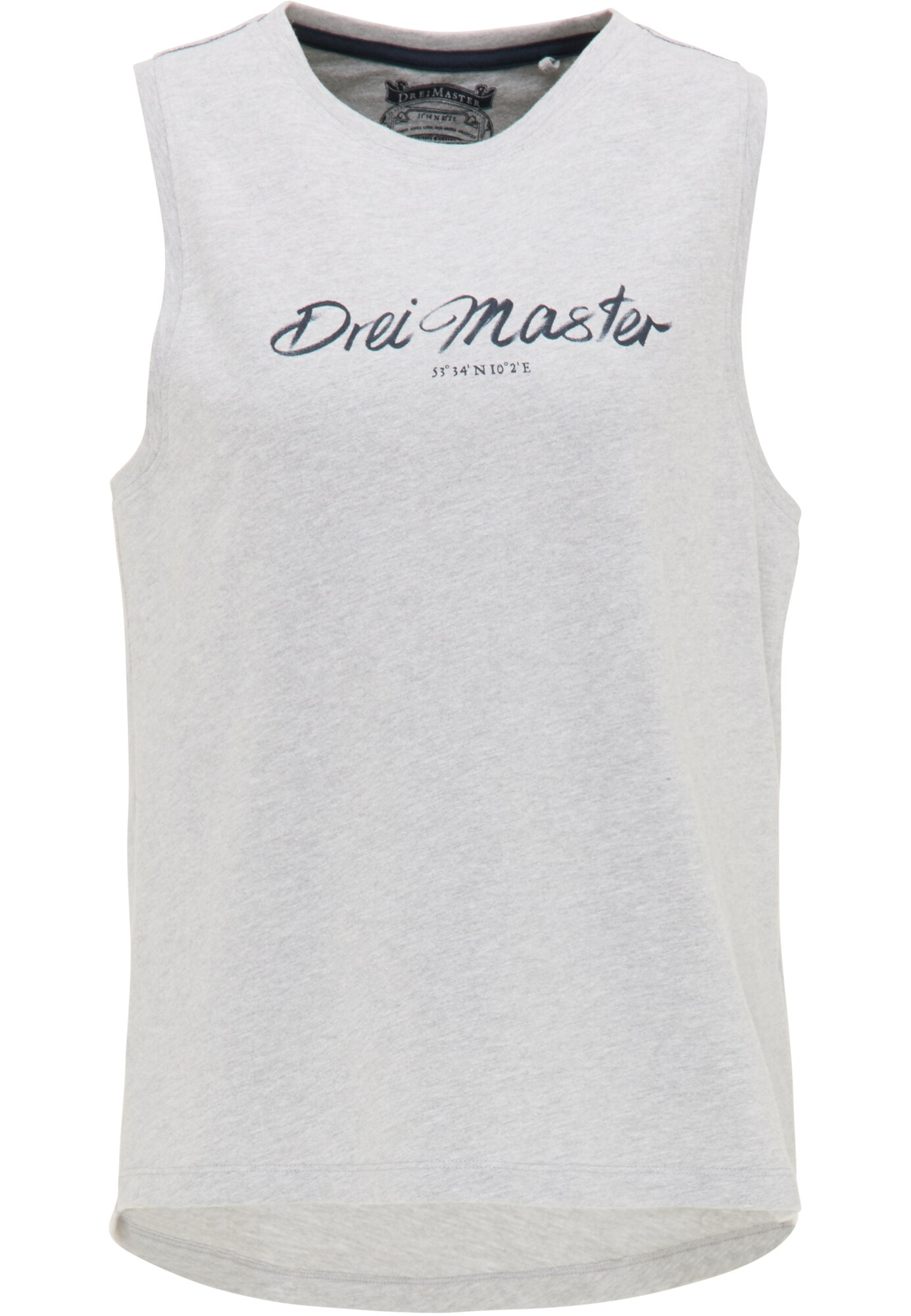 DreiMaster Vintage Top  gris moteado