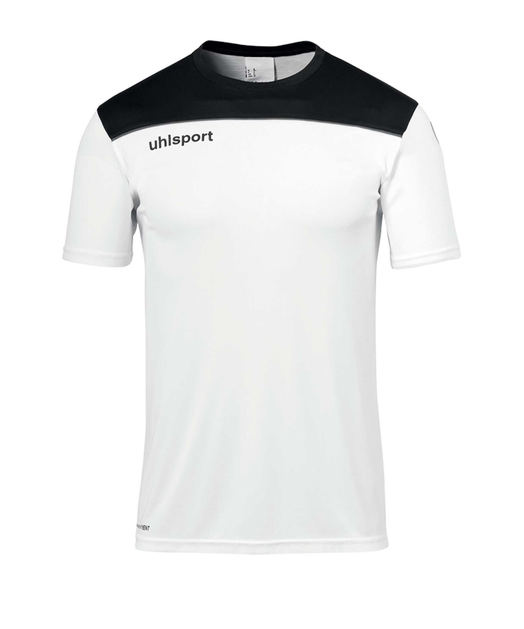UHLSPORT Tricou funcțional  negru / alb