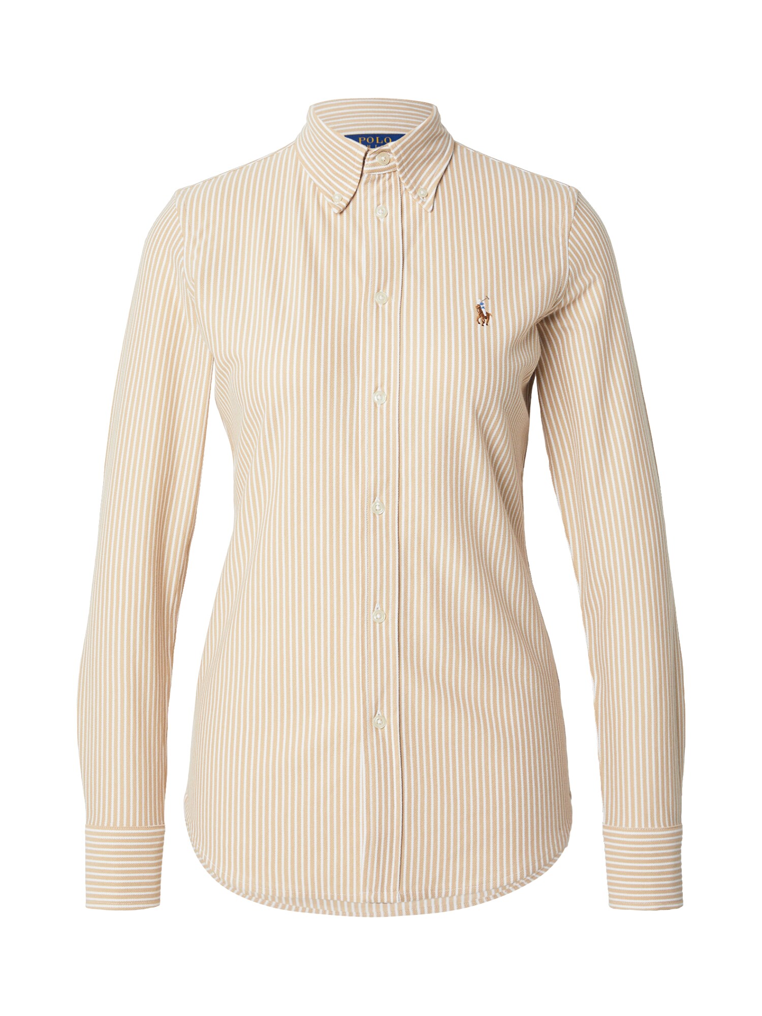 Polo Ralph Lauren Blúzka  béžová / biela