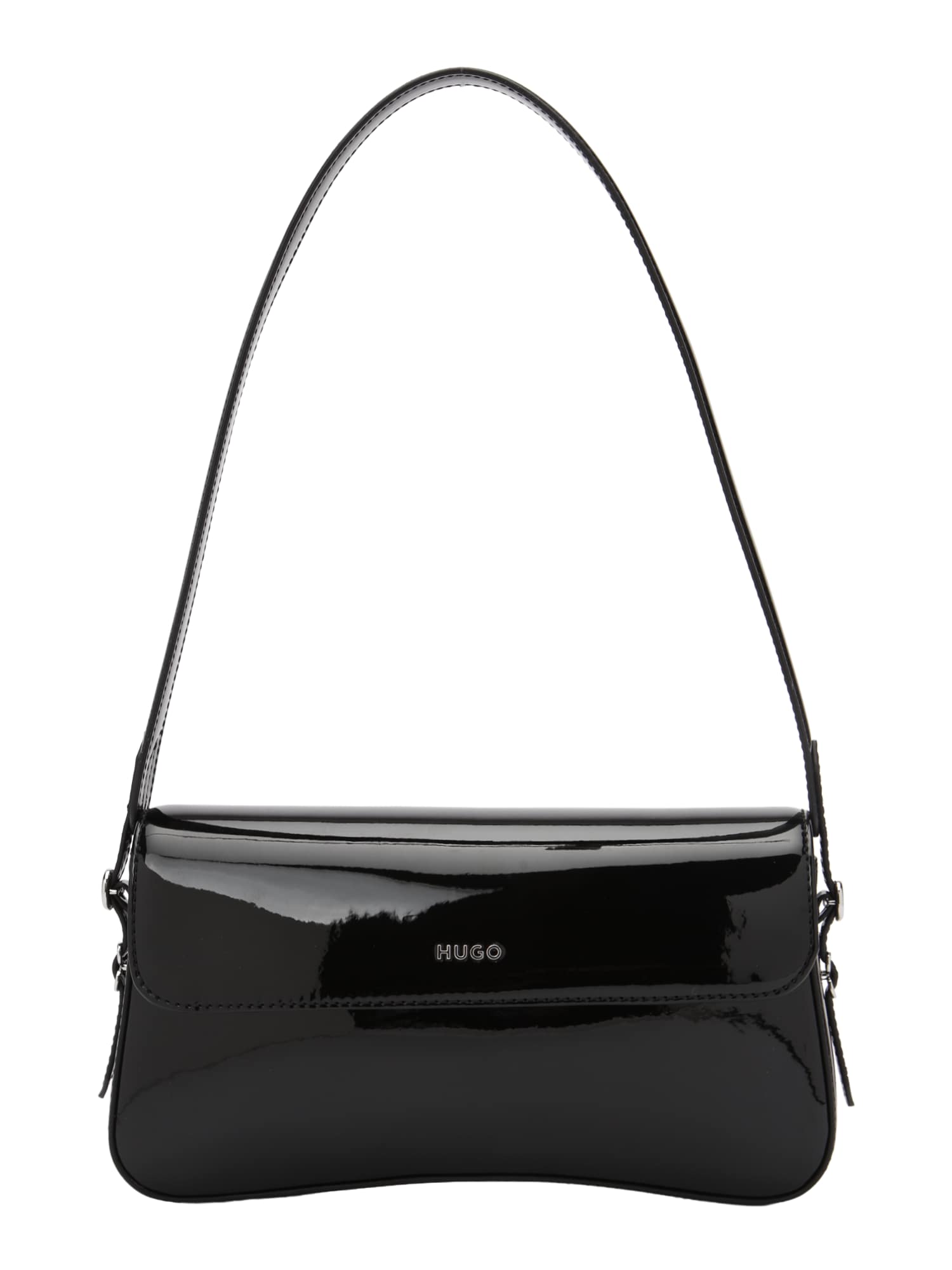 HUGO Geantă de umăr Syndra  negru