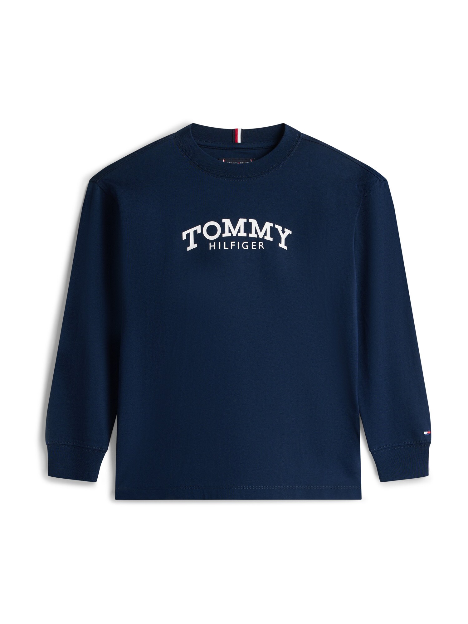 TOMMY HILFIGER Tricou  bleumarin / roșu / alb