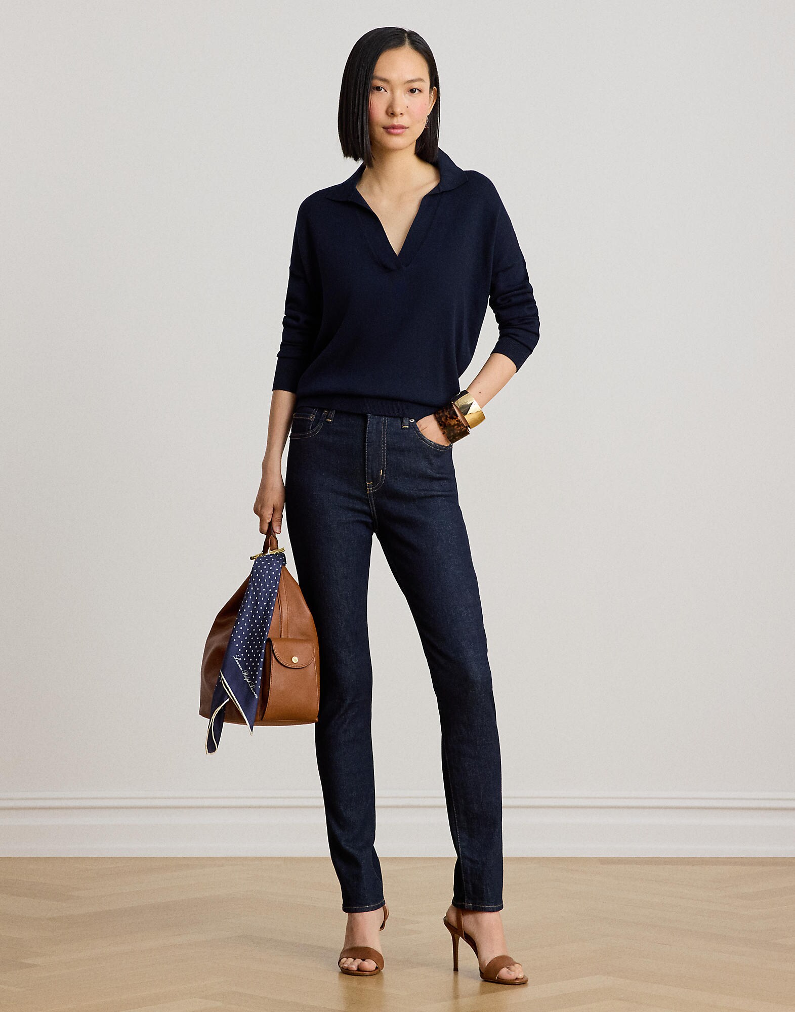 Lauren Ralph Lauren Vaquero azul oscuro – imagen 2