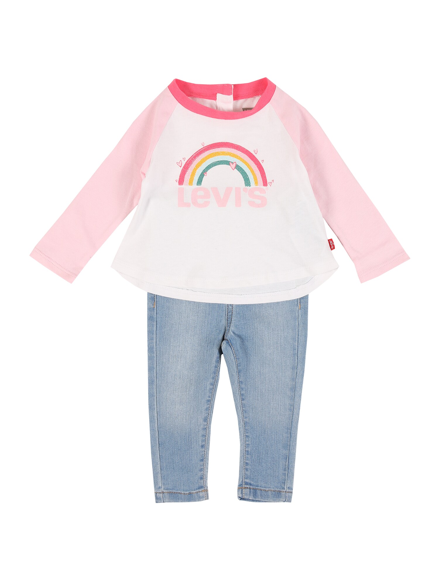 LEVI'S Rinkinys  balta / rožių spalva / šviesiai mėlyna / mišrios spalvos