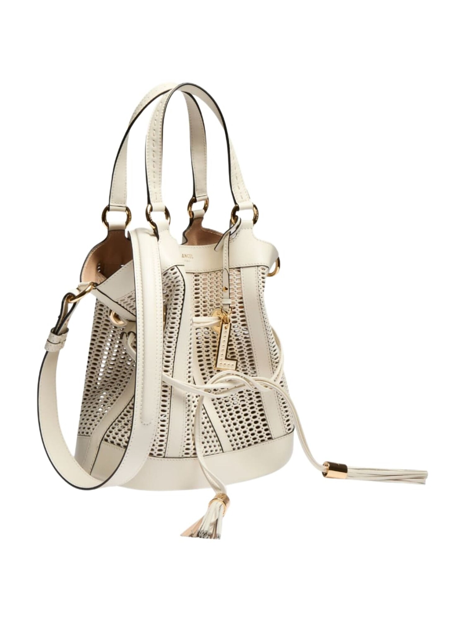 Lancel Bolso de mano 'Pf Animation Ajouree'  blanco – imagen 3