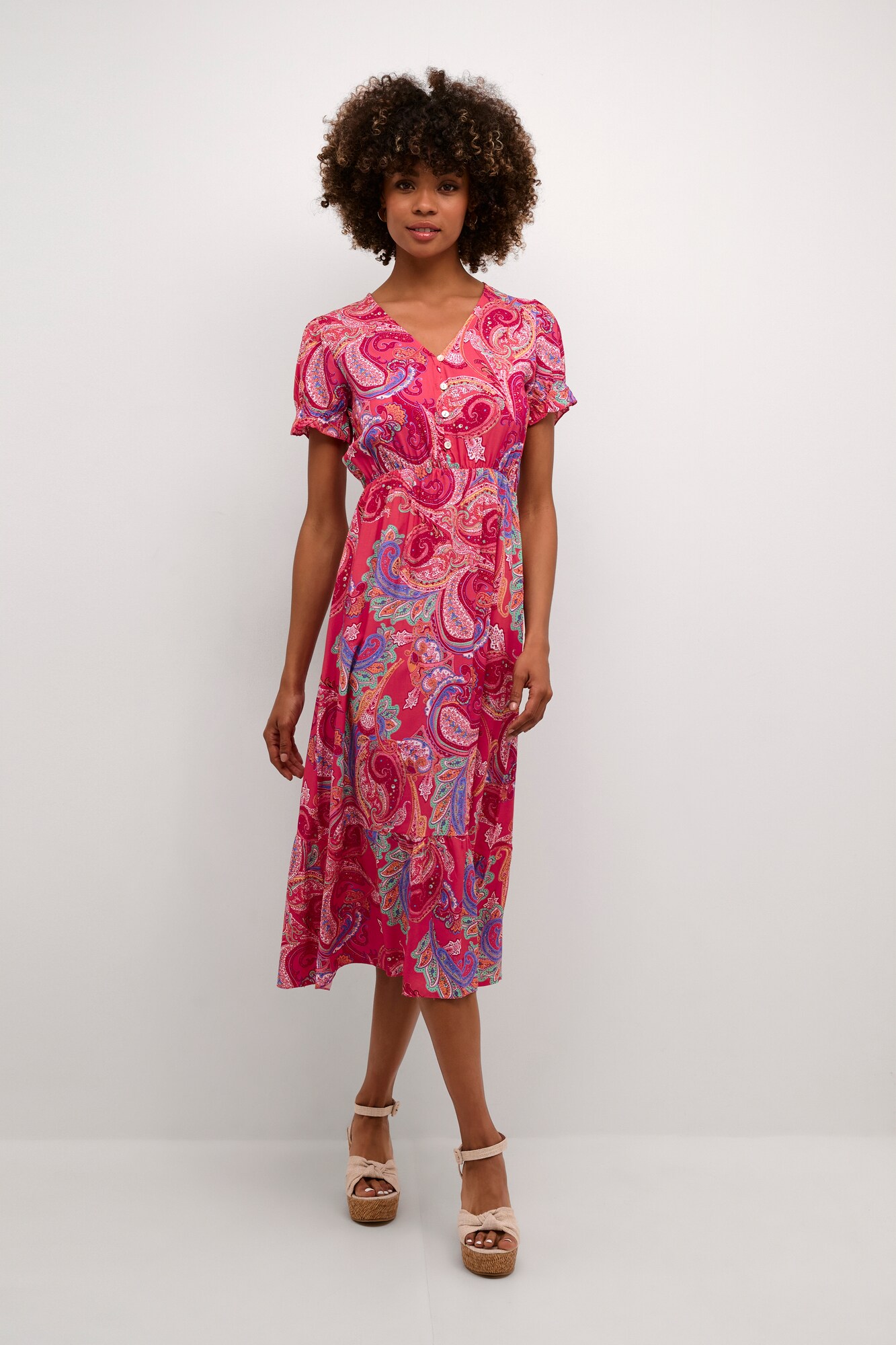 Thumbnail - Cream Kleid Lina