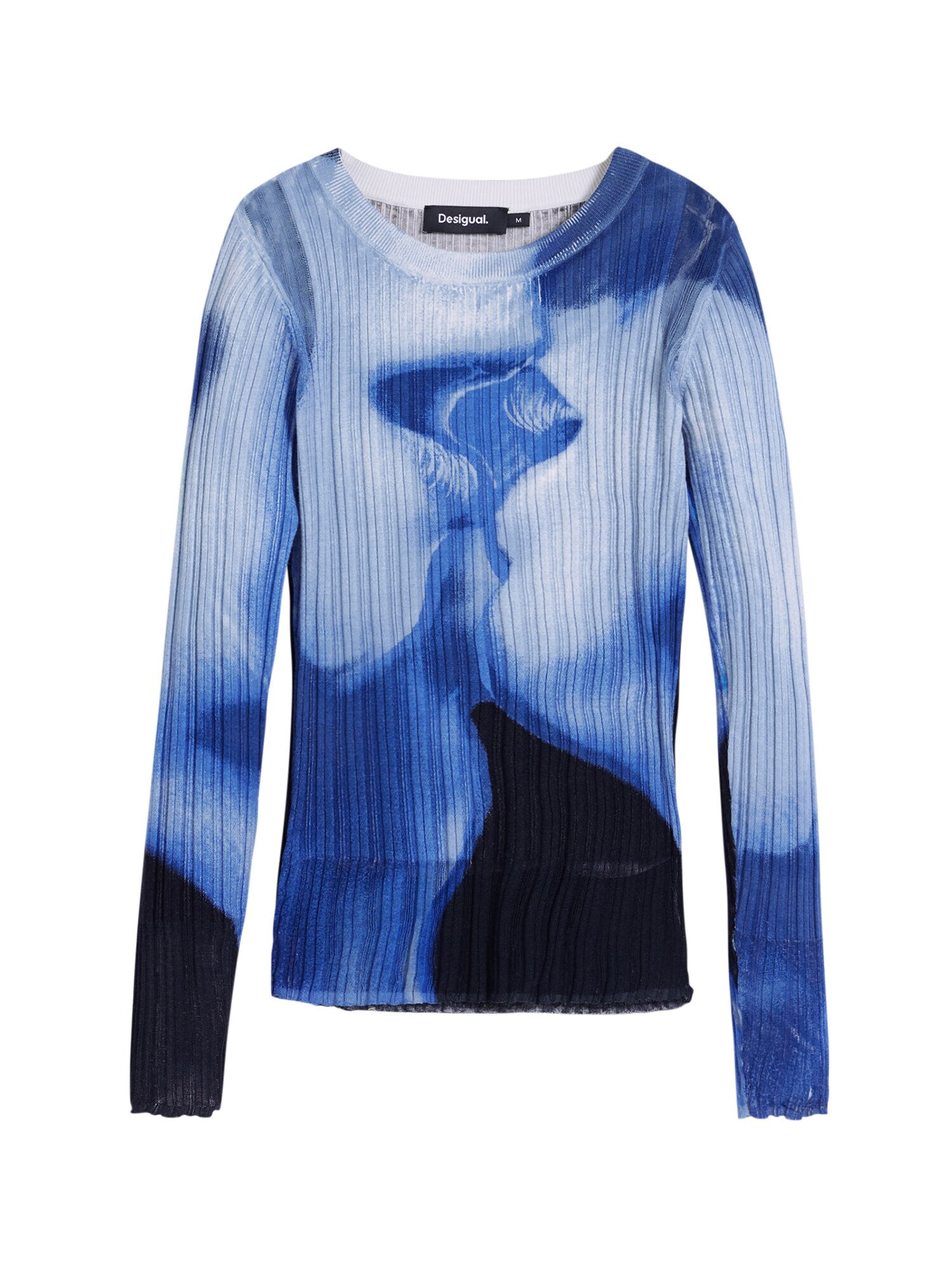 Desigual Tricou  albastru / bleumarin / albastru deschis