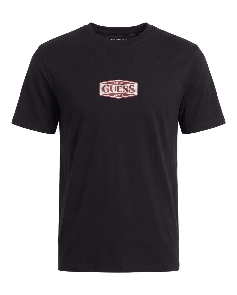 T-shirt burgunder / svart