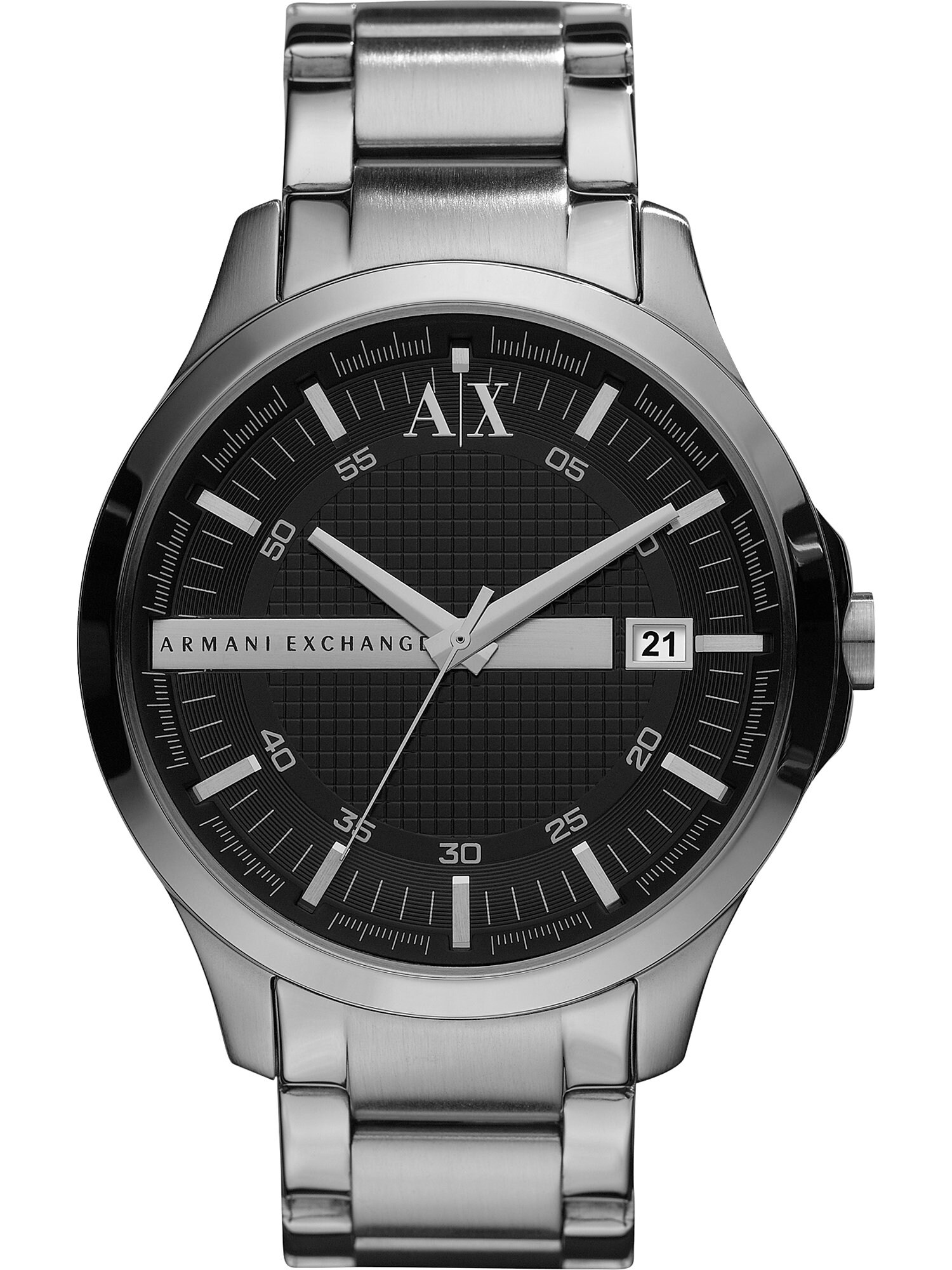 ARMANI EXCHANGE Analóg órák  fekete / ezüst akciós termékkép 1