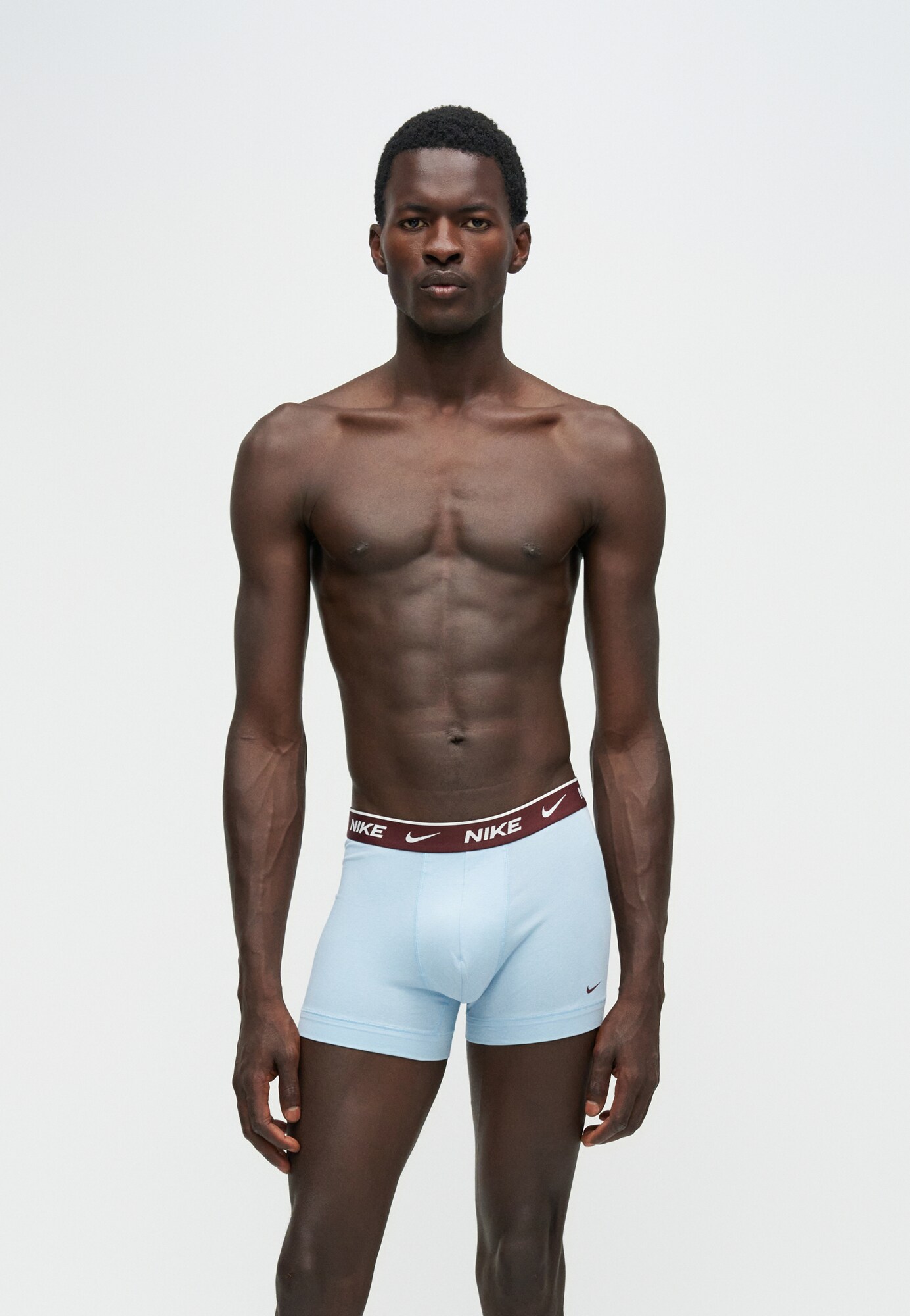 NIKE Underwear Calzoncillo deportivo 'Everyday' azul claro / azul oscuro / borgoña / blanco – imagen 3